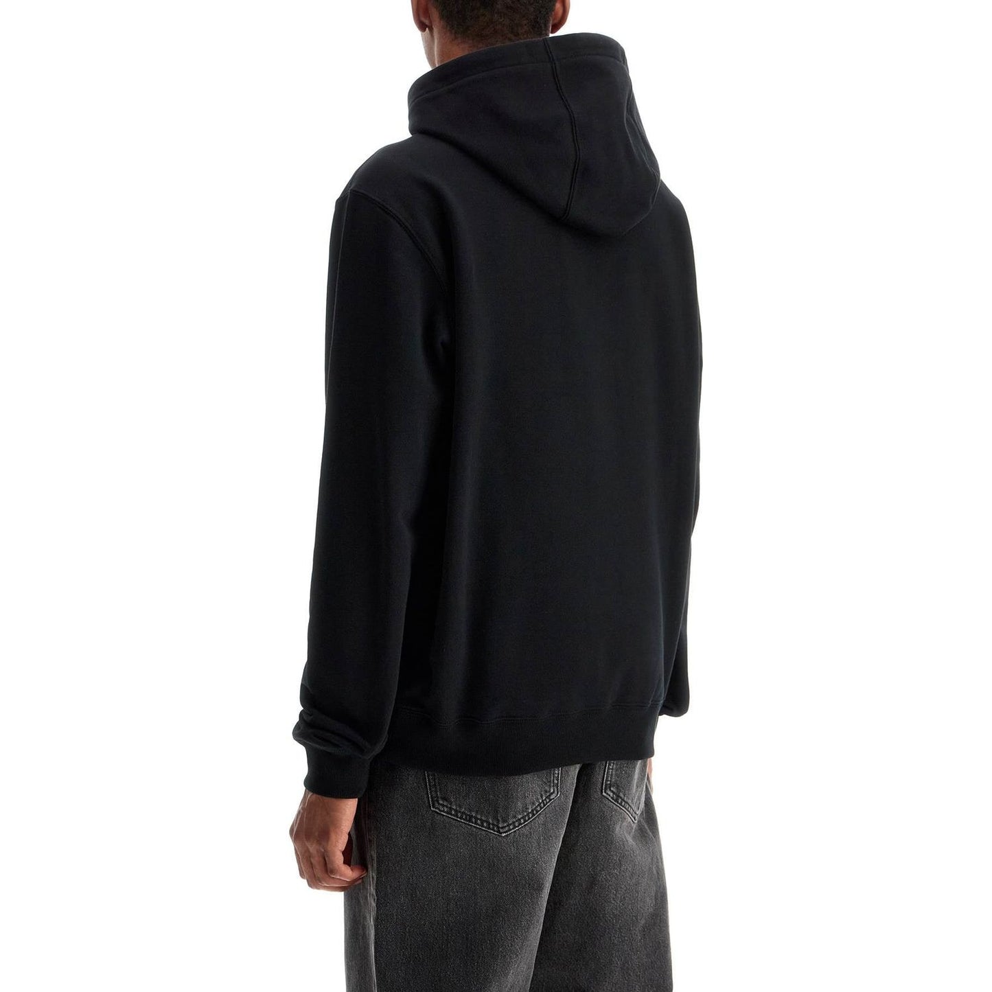 Versace 'hooded sweatshirt with medusa Topwear Versace Black