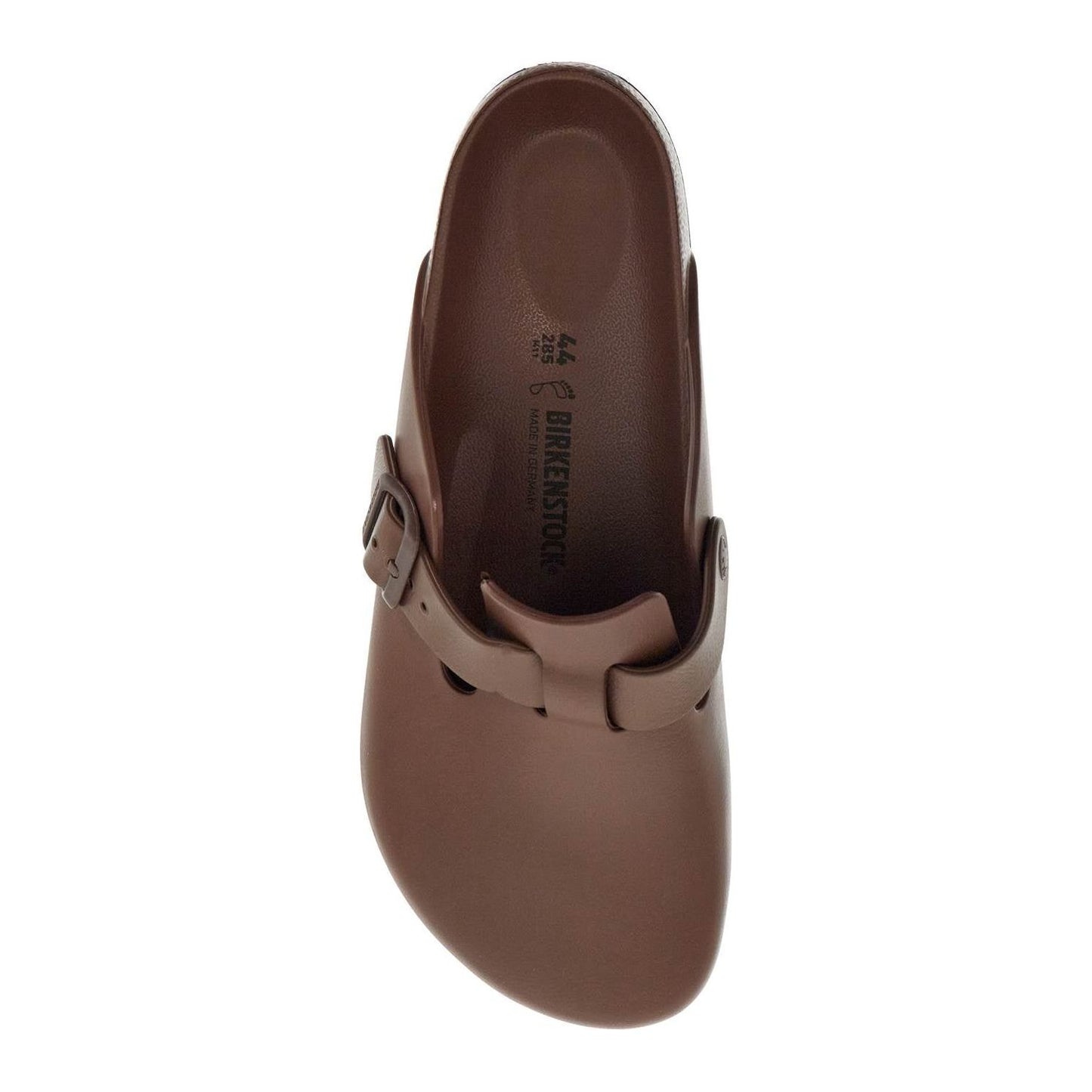 Birkenstock boston eva slippers brown with buckle for men