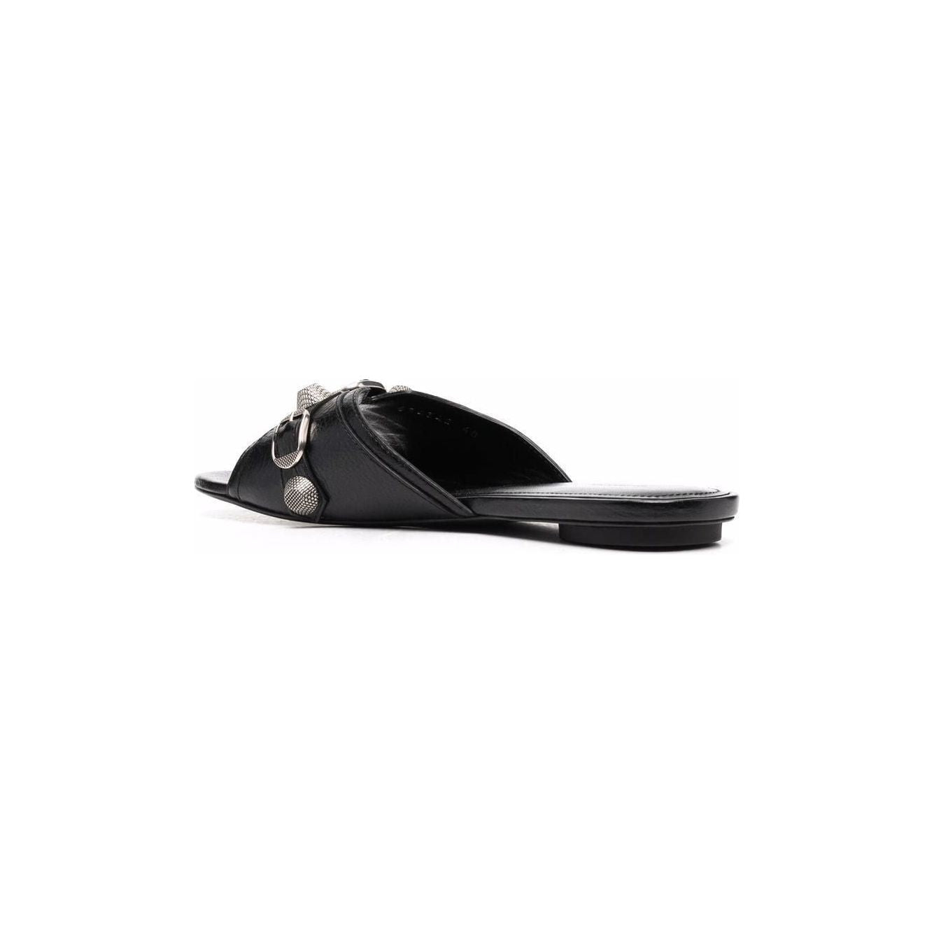 Balenciaga Cagole leather sandals Sandals Balenciaga Dark Slate Gray