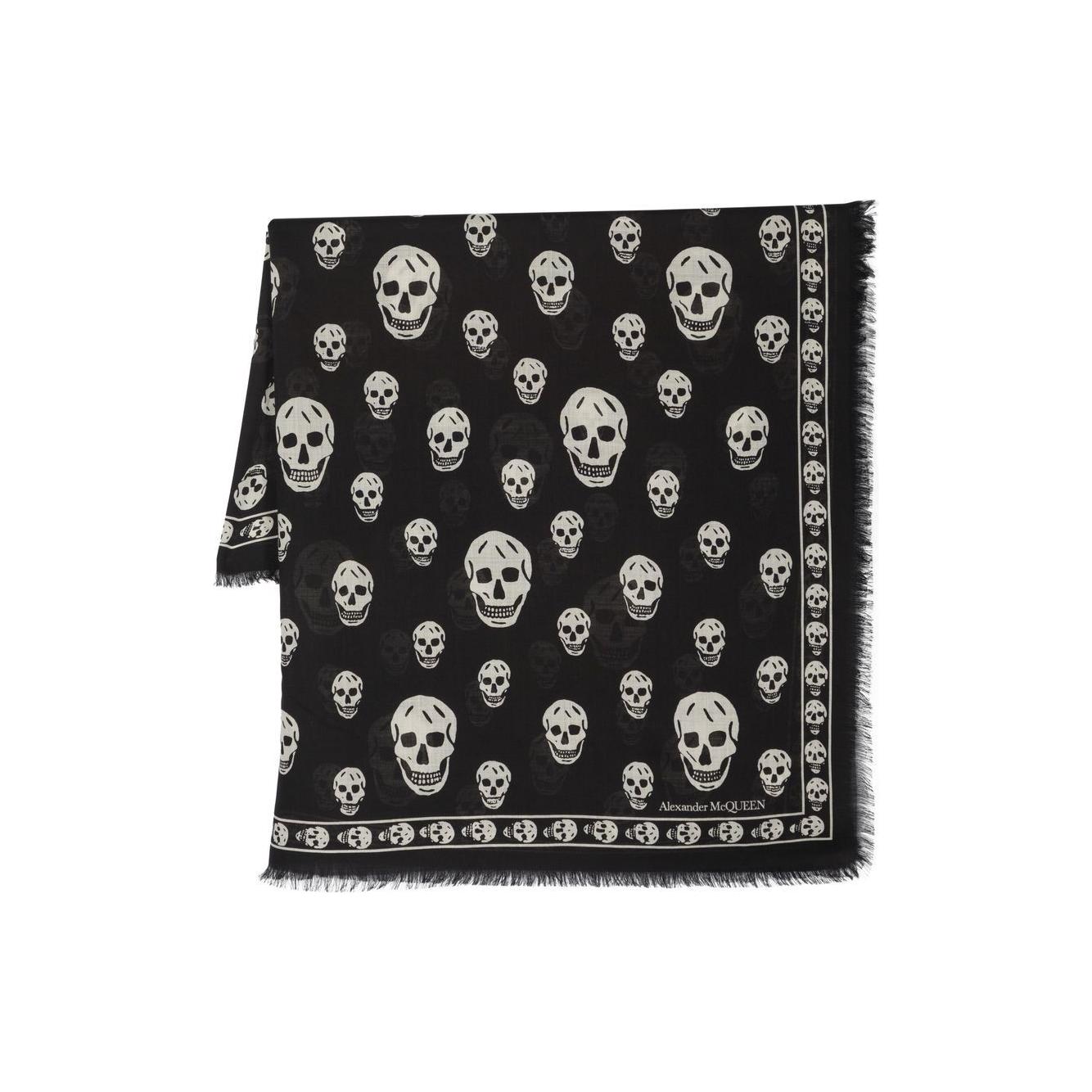 Alexander McQueen Scarfs Black
