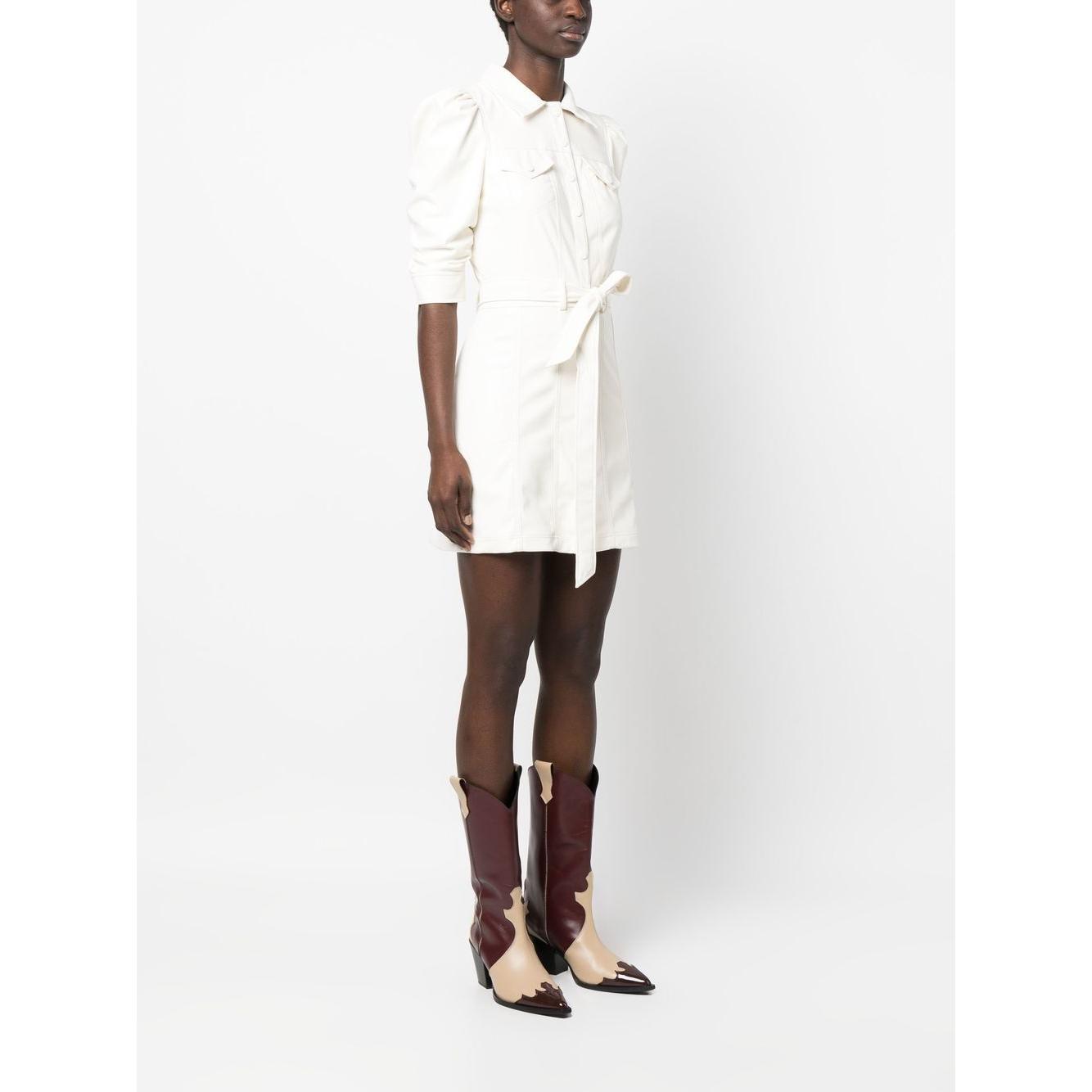 Alice + Olivia shirt dress Dresses Alice + Olivia White Smoke