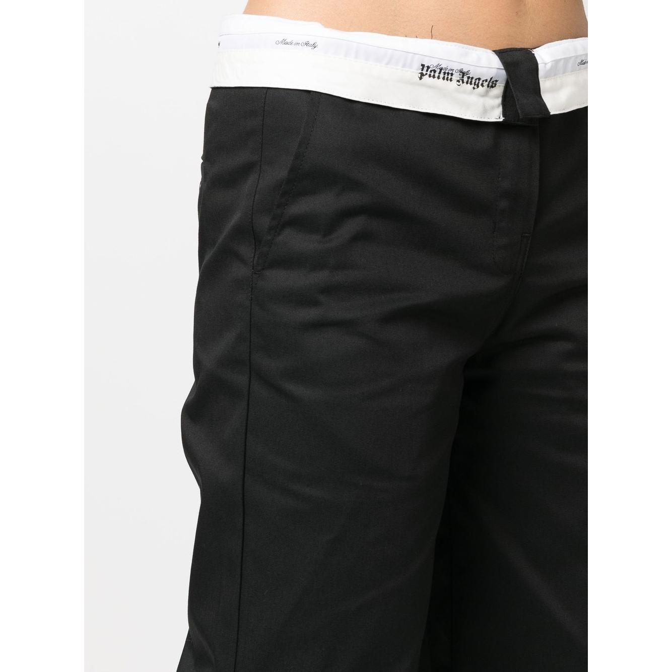 Palm Angels Trousers Black Trousers Palm Angels Black