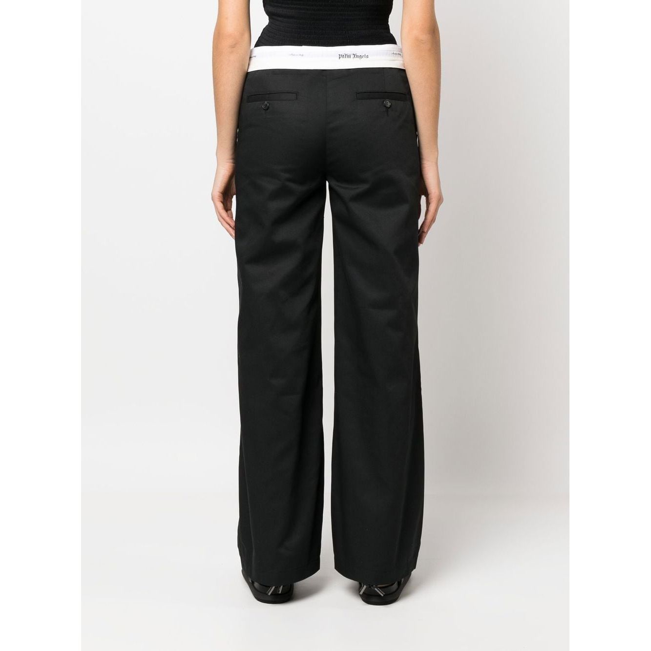 Palm Angels Trousers Black Trousers Palm Angels Black