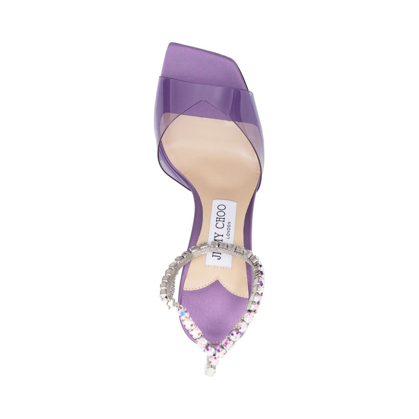 Jimmy Choo Sandals Purple Sandals Jimmy Choo Gray
