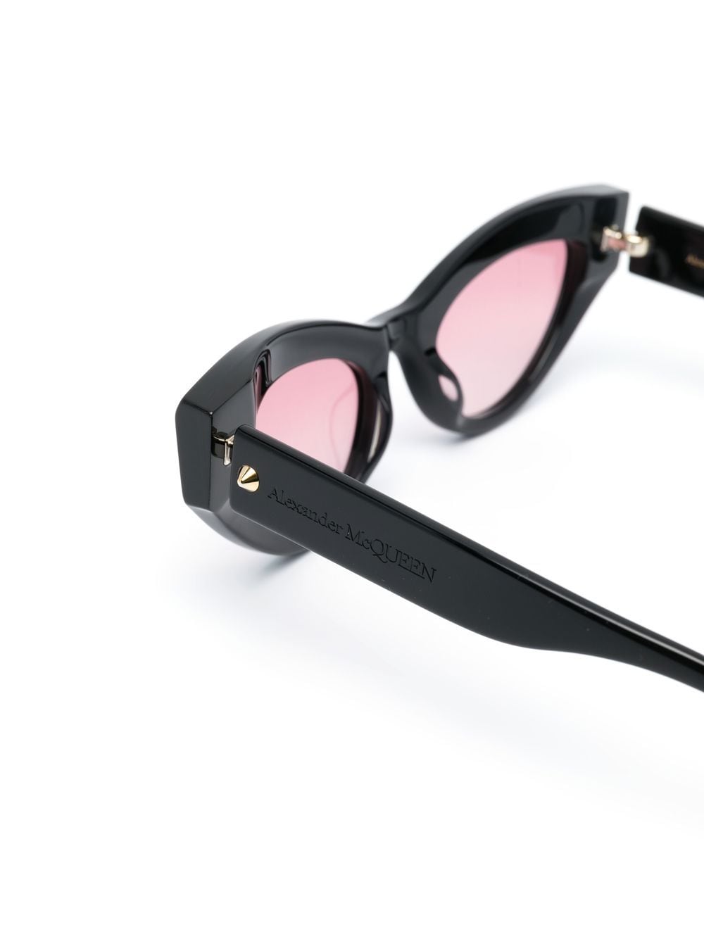 Alexander McQueen Sunglasses Black Sunglasses Alexander Mcqueen Misty Rose