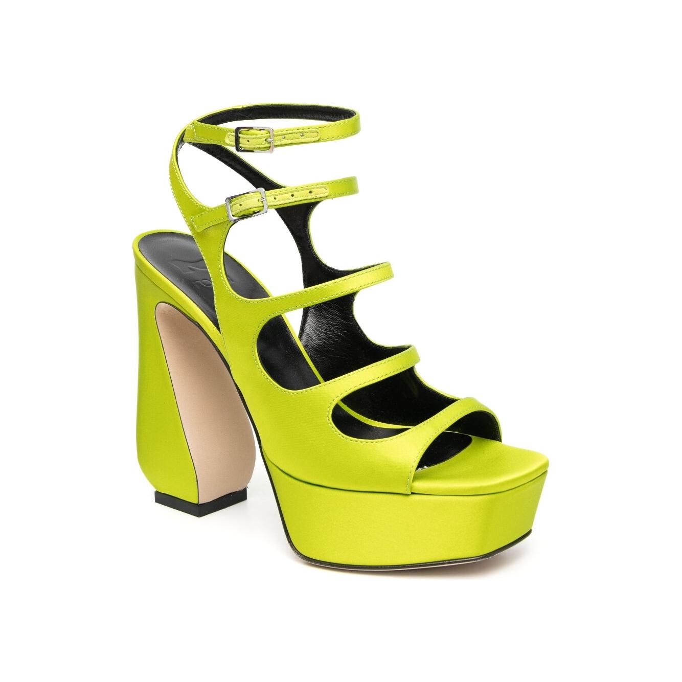 SI ROSSI Sandals Yellow Sandals Si Rossi Yellow Green