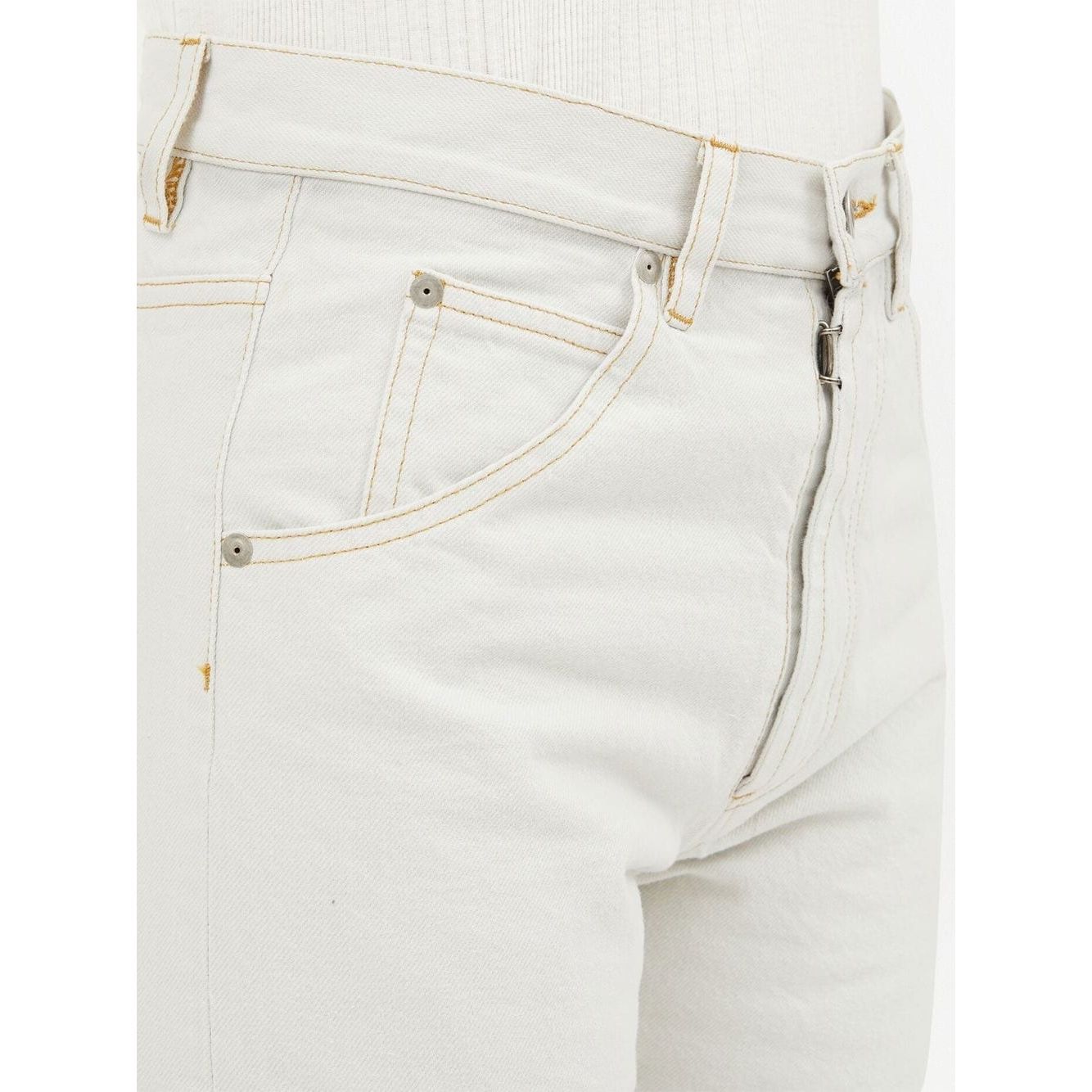 Maison Margiela Jeans Cream Jeans Maison Margiela Antique White
