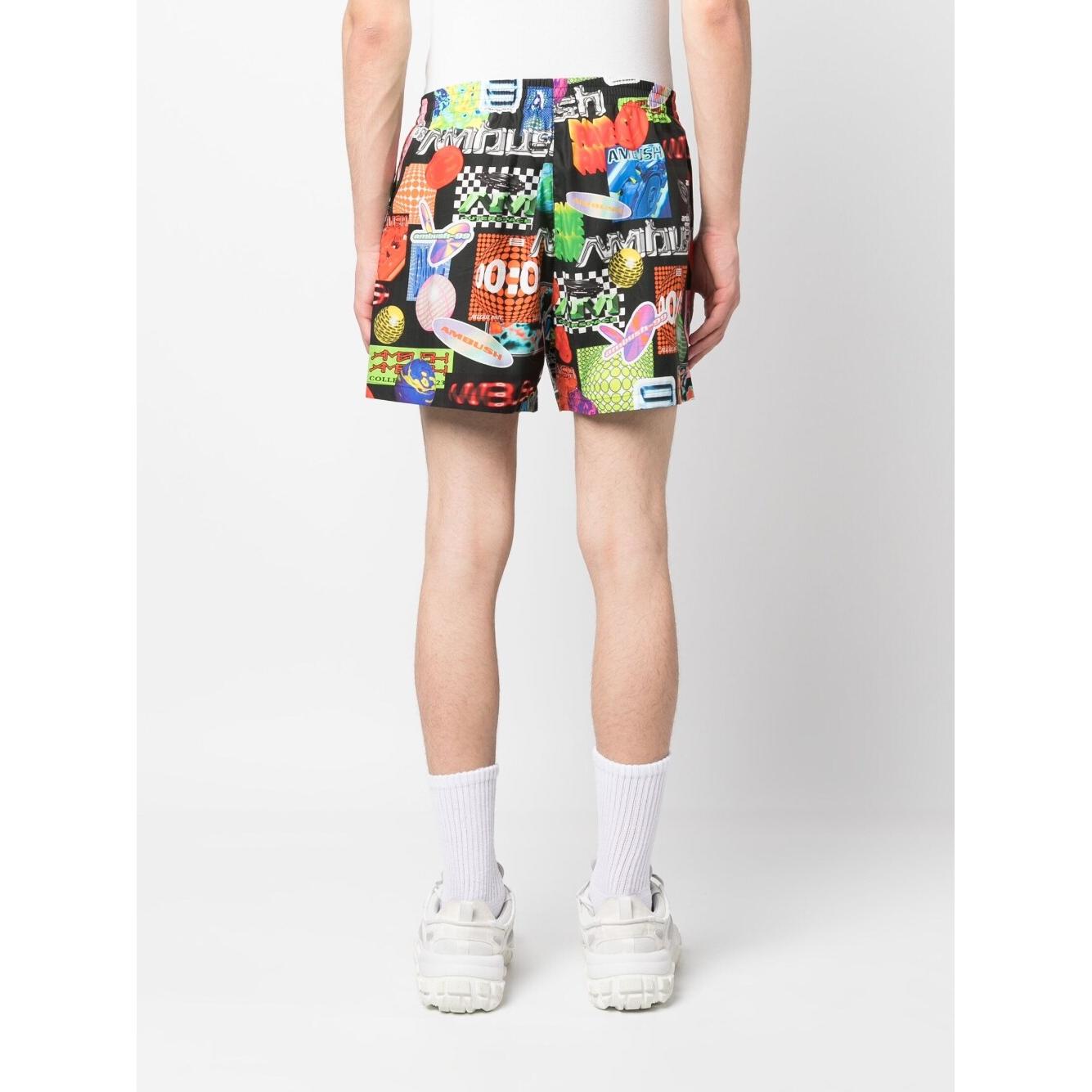 Ambush Shorts MultiColour Short trousers Ambush Light Gray
