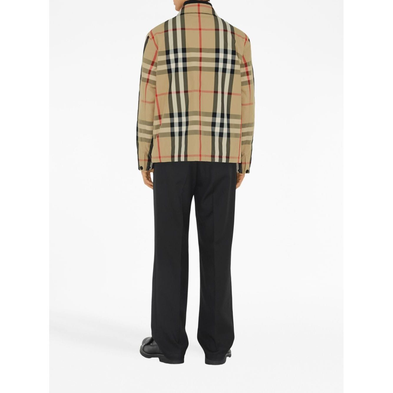 Burberry Checked shirt jacket