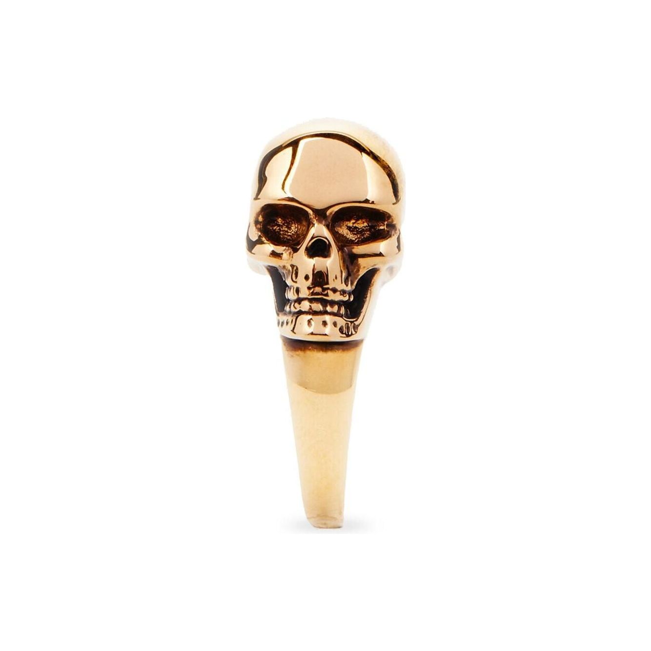 Alexander McQueen Bijoux Golden Jewellery Alexander Mcqueen Tan