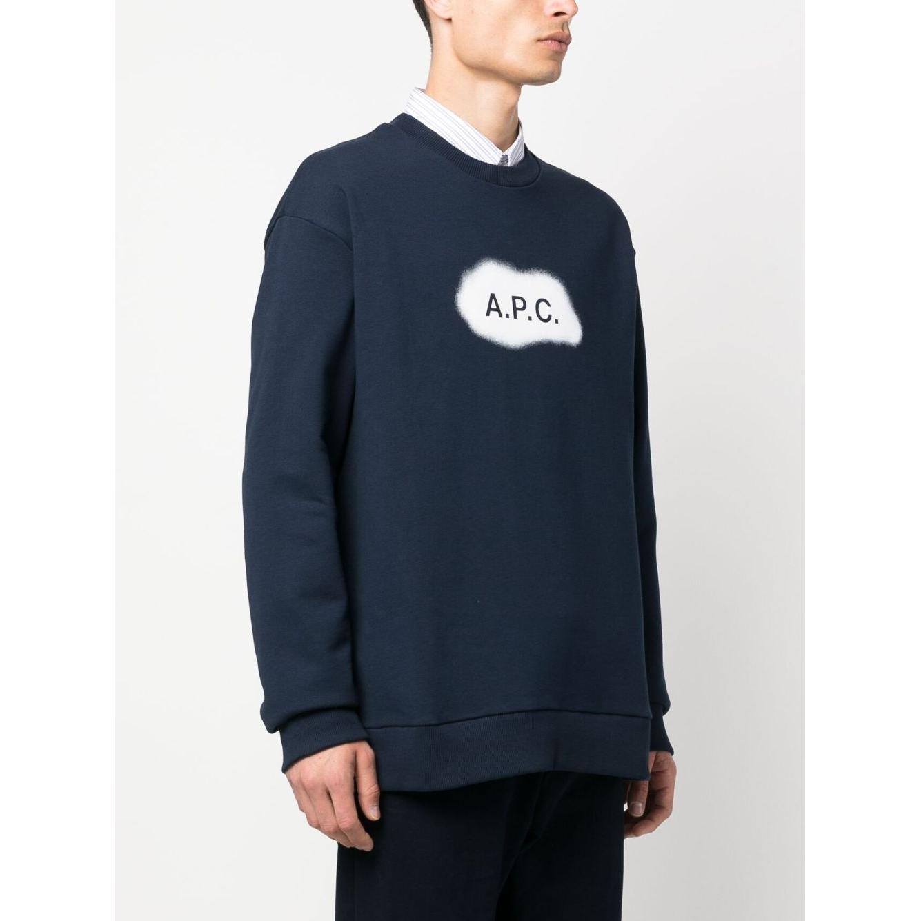 A.P.C. Sweaters Blue Topwear A.P.C. Lavender