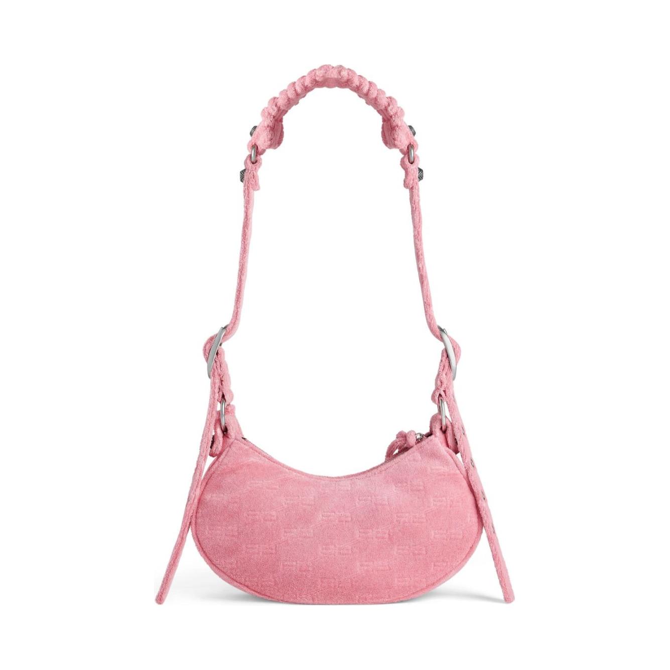 Balenciaga Le Cagole XS denim shoulder bag Shoulder Balenciaga Tan
