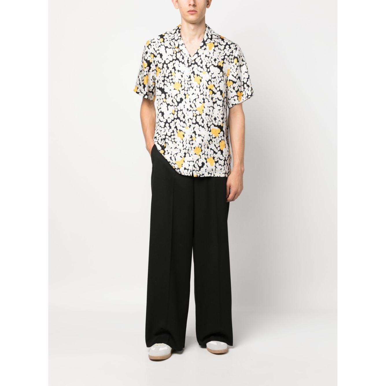 Lanvin Shirts Black Shirts Lanvin Antique White