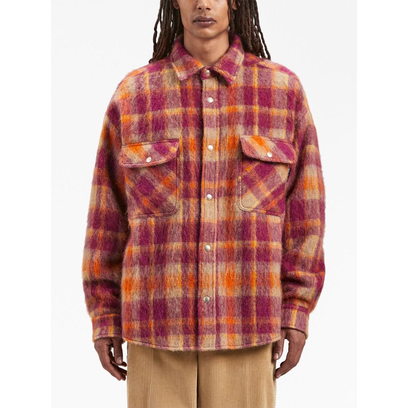 Palm Angels Jackets Bordeaux Jackets Palm Angels Antique White