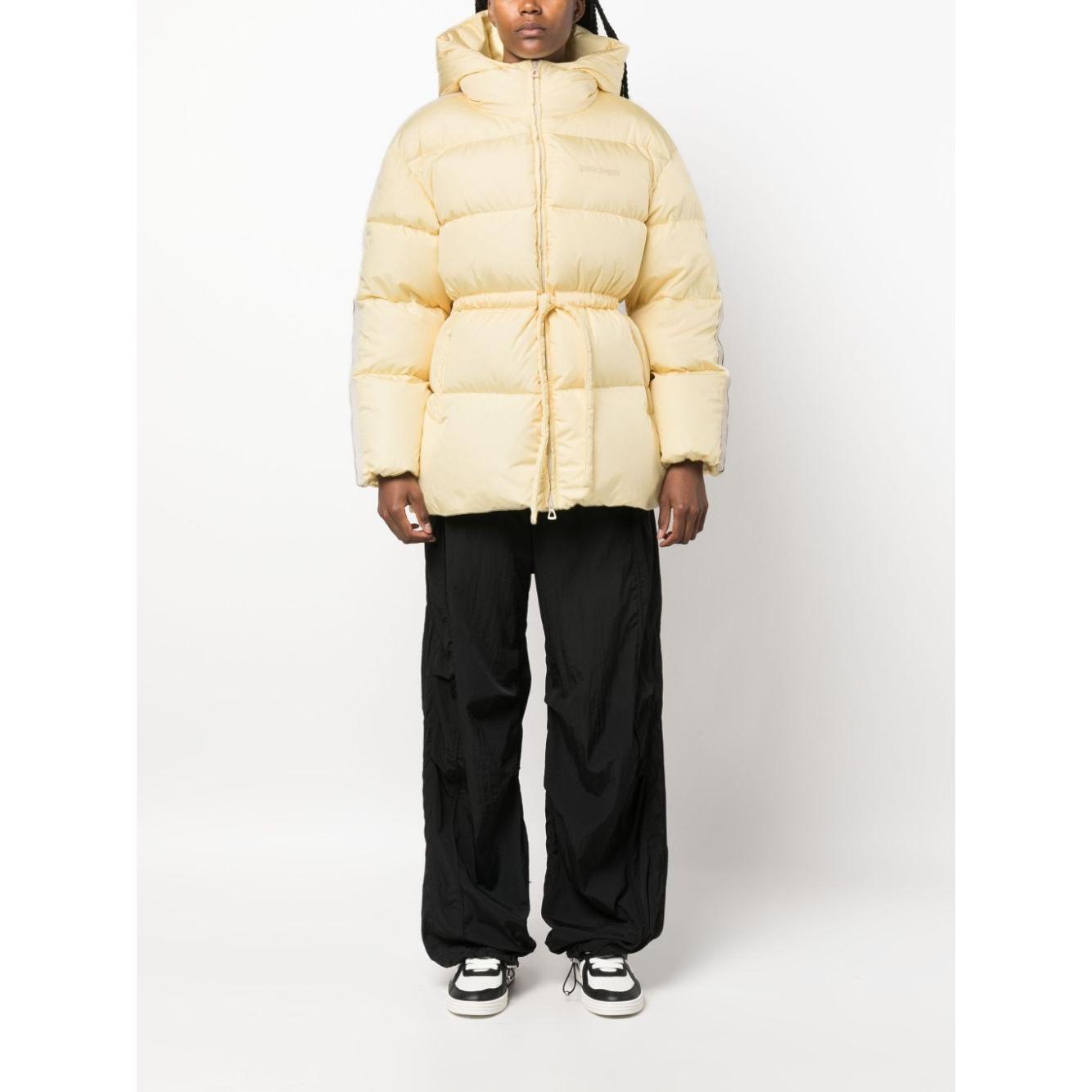 Palm Angels Coats Beige Jackets Palm Angels Beige