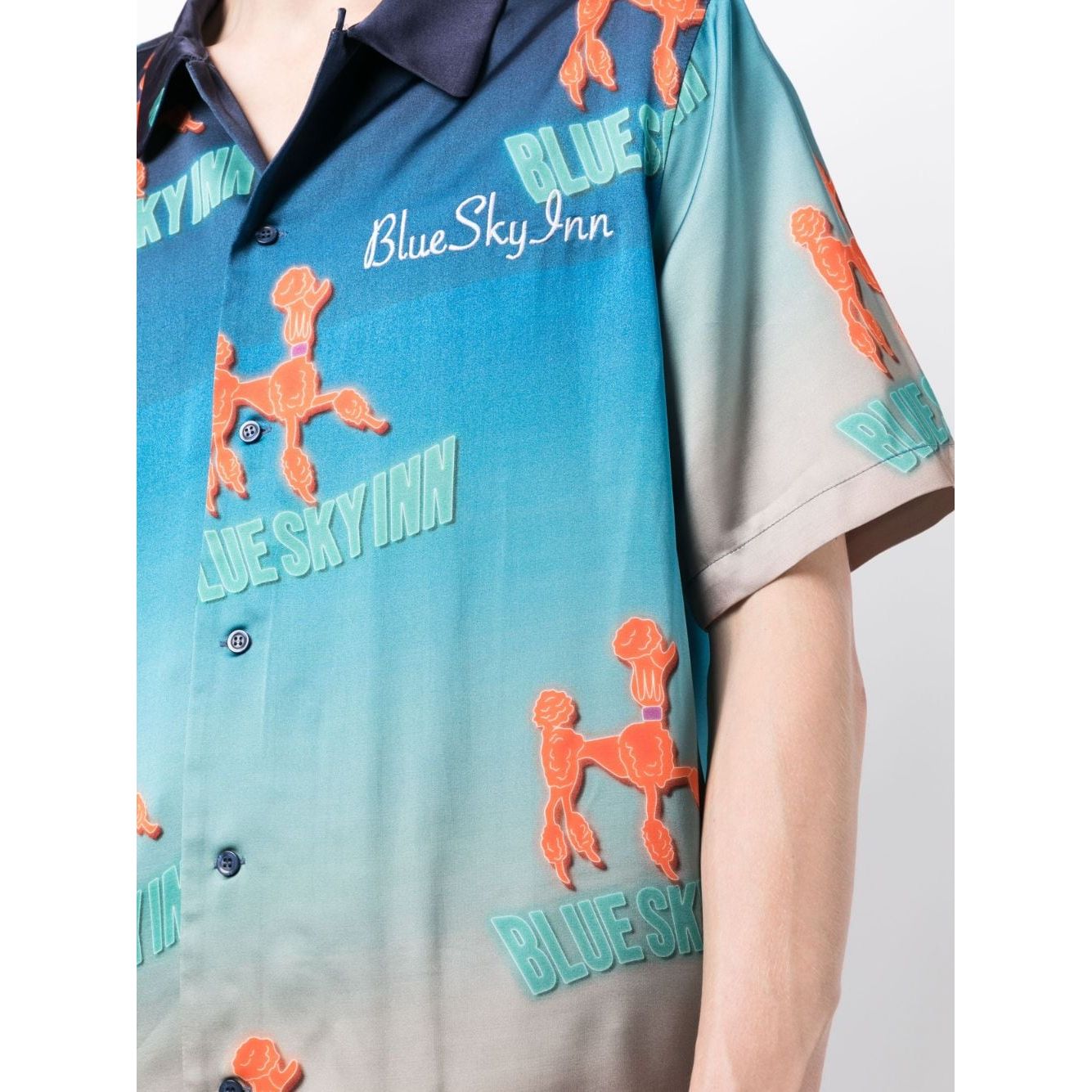 BLUE SKY INN Shirts Blue Shirts Blue Sky Inn Gray