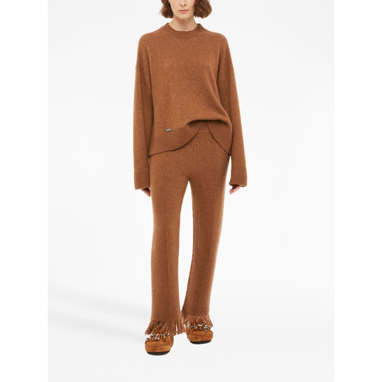 Alanui Trousers Camel Trousers Alanui Sienna