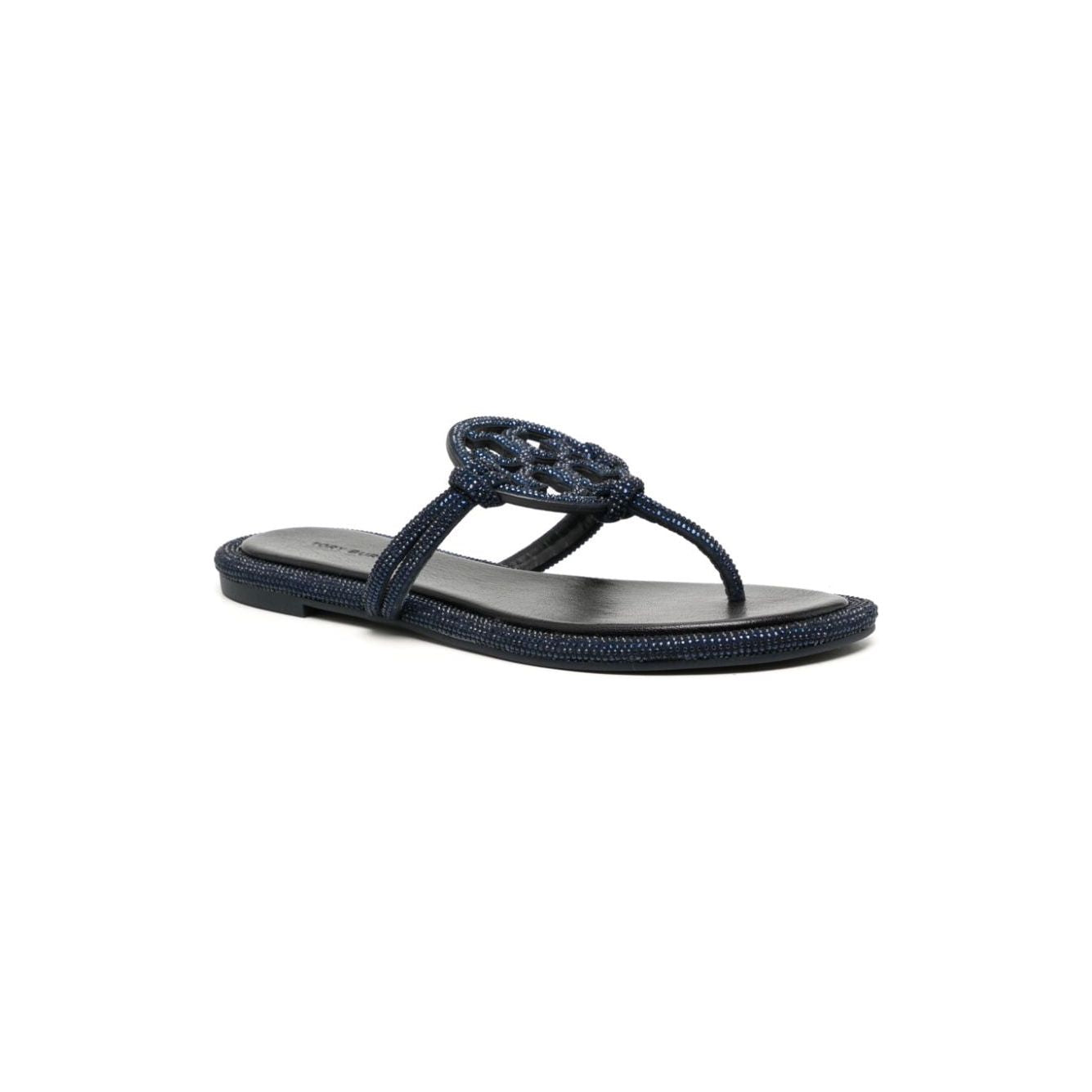 Tory Burch Miller leather thong sandals Sandals Tory Burch Dark Slate Gray
