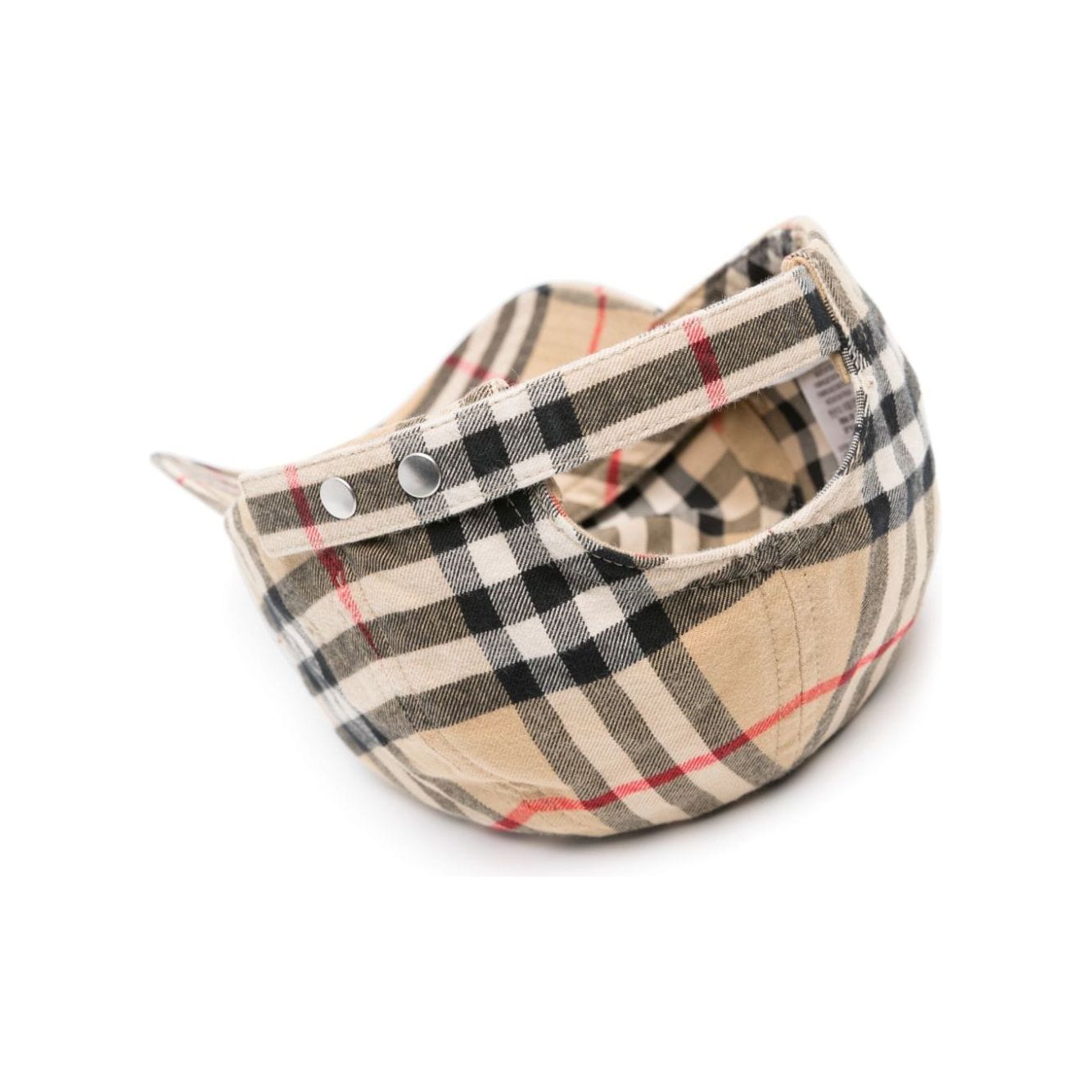 Burberry Baseball cap with check pattern Scarves Hats & Gloves Burberry Rosy Brown