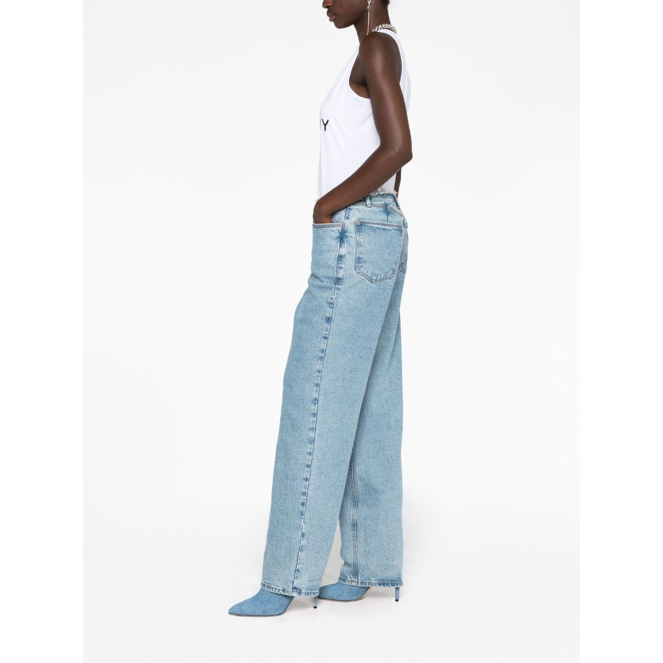 Givenchy Top White Topwear Givenchy White Smoke