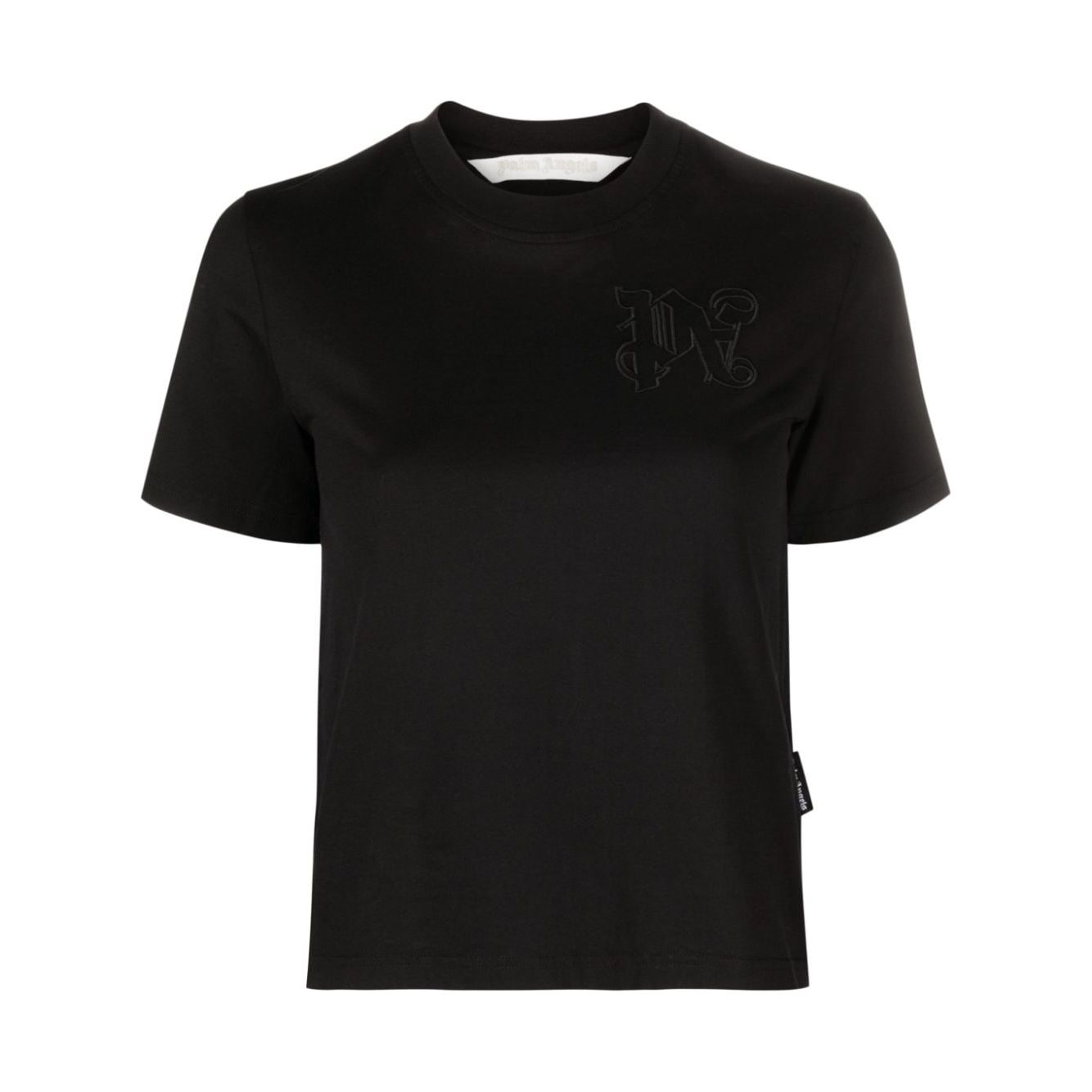 Palm Angels T-shirts and Polos Black Topwear Palm Angels Black
