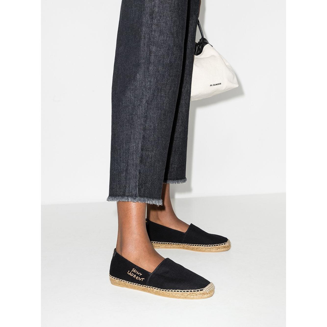 Saint Laurent Flat shoes Black Espadrilles Saint Laurent Dark Slate Gray