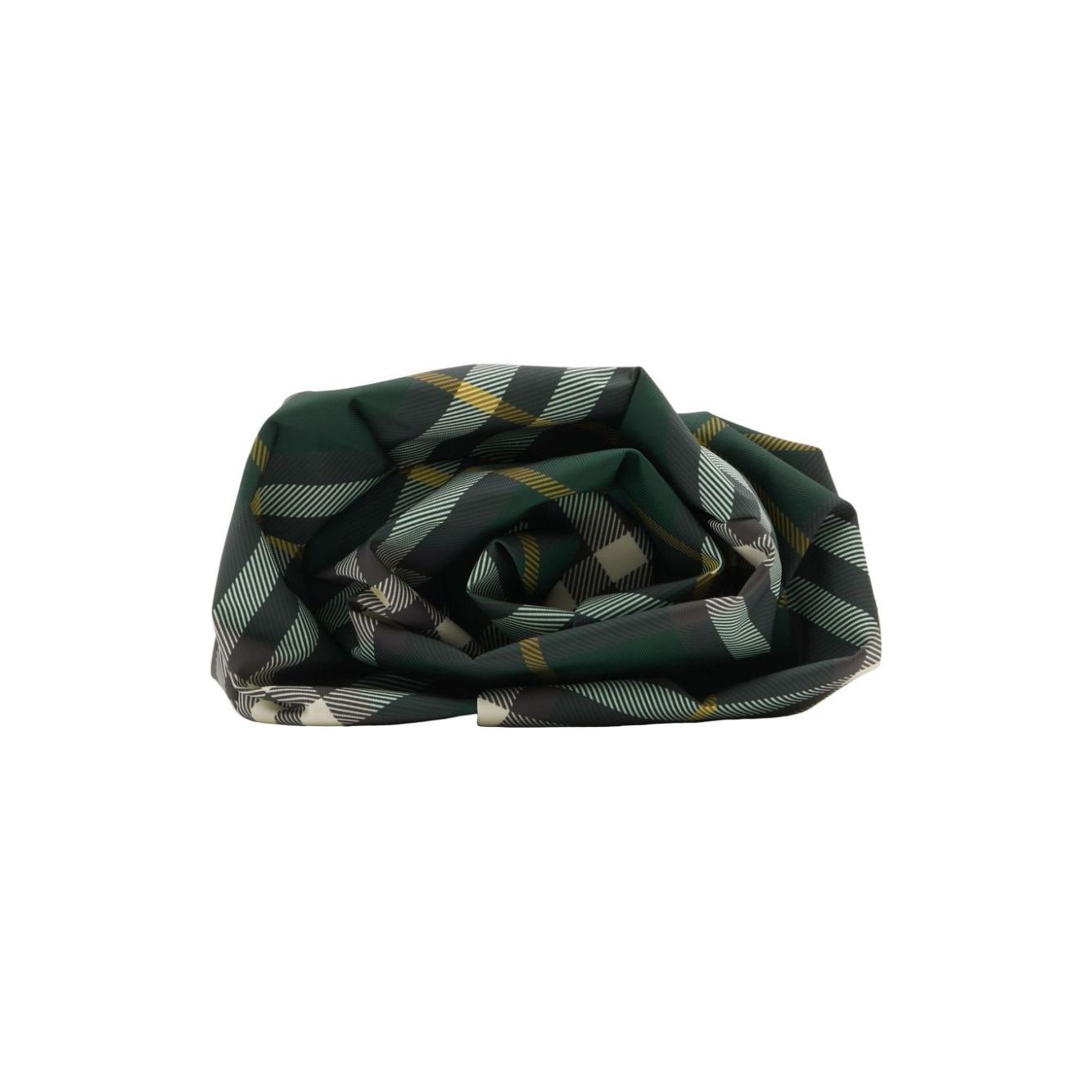 Burberry Rose Checked Clutch Clutches Burberry Dark Slate Gray