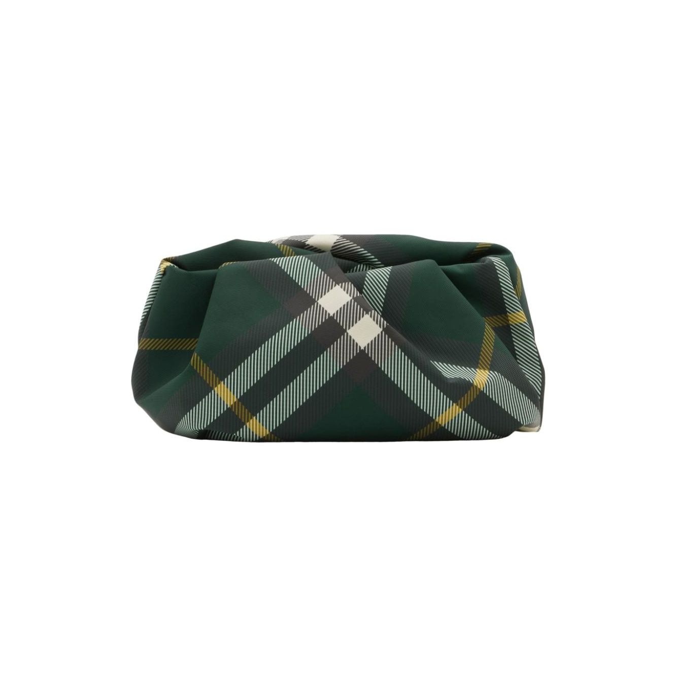 Burberry Rose Checked Clutch Clutches Burberry Dark Slate Gray