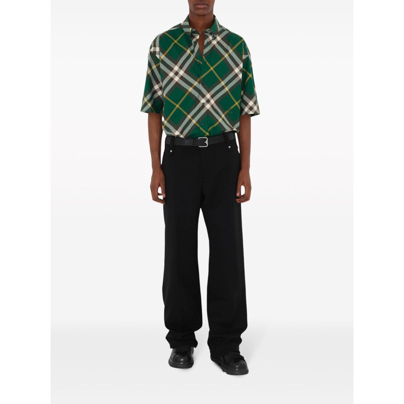 Burberry Shirts Green Shirts Burberry Black
