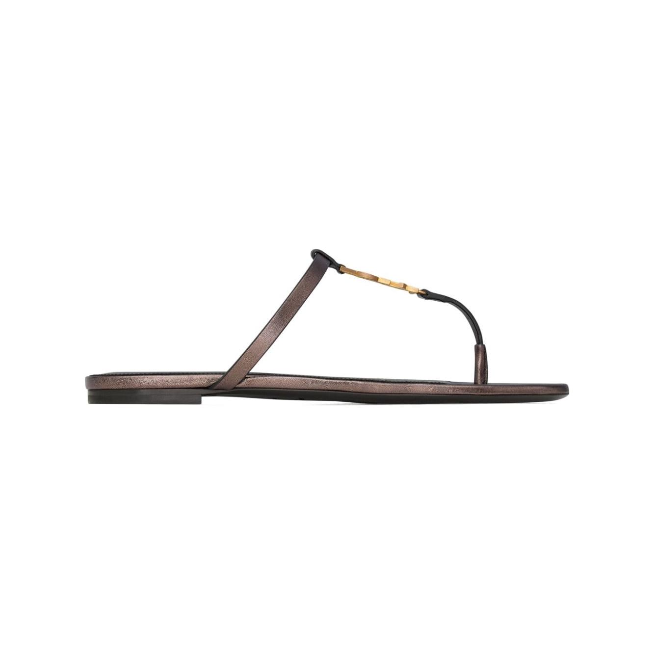 Saint Laurent Sandals Brown Sandals Saint Laurent Dark Slate Gray