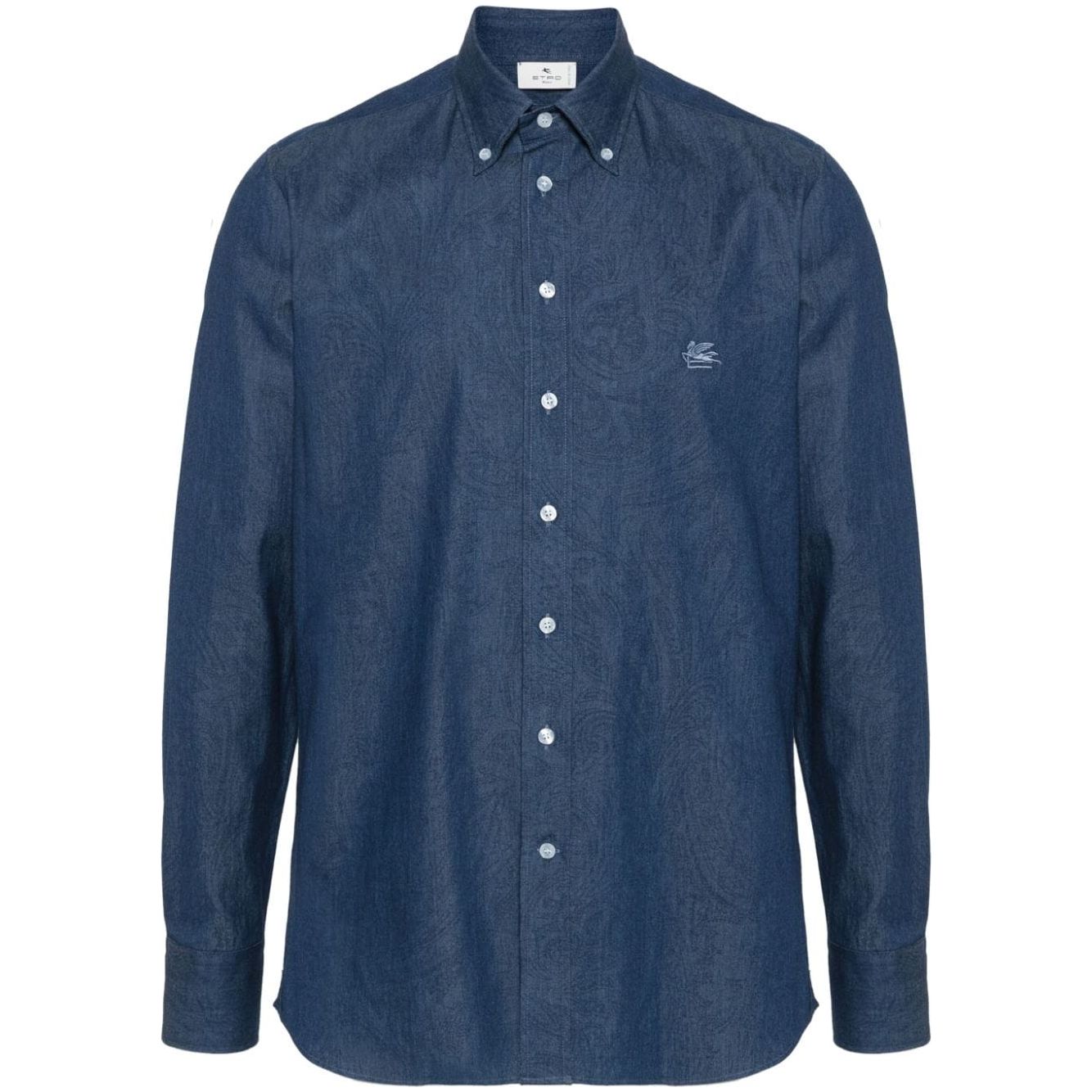 Etro Shirts Blue Shirts Etro Dark Slate Gray