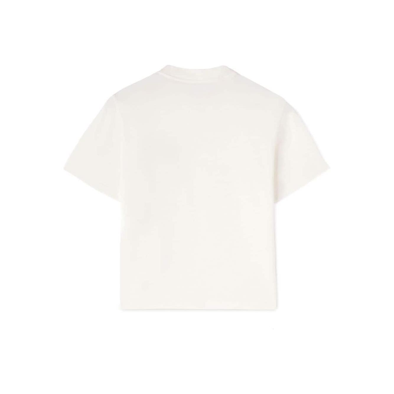 Palm Angels T-shirts and Polos White Topwear Palm Angels White Smoke