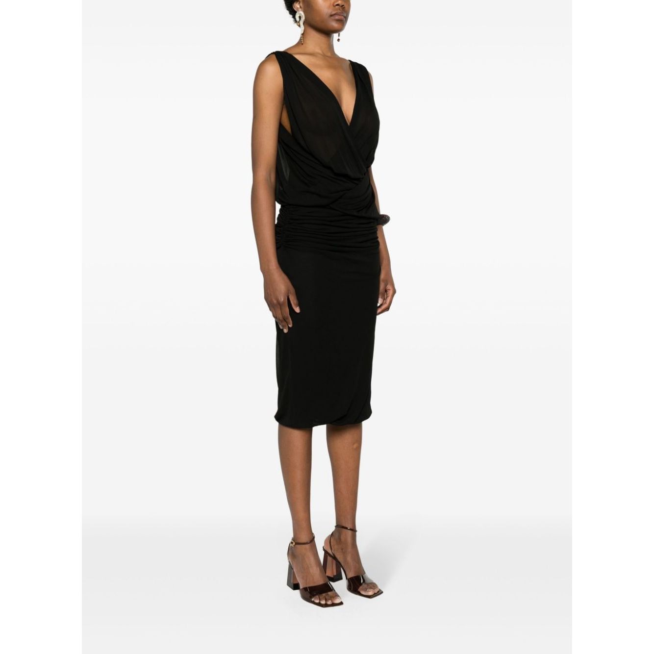 Saint Laurent Dresses Black Dresses Saint Laurent White Smoke