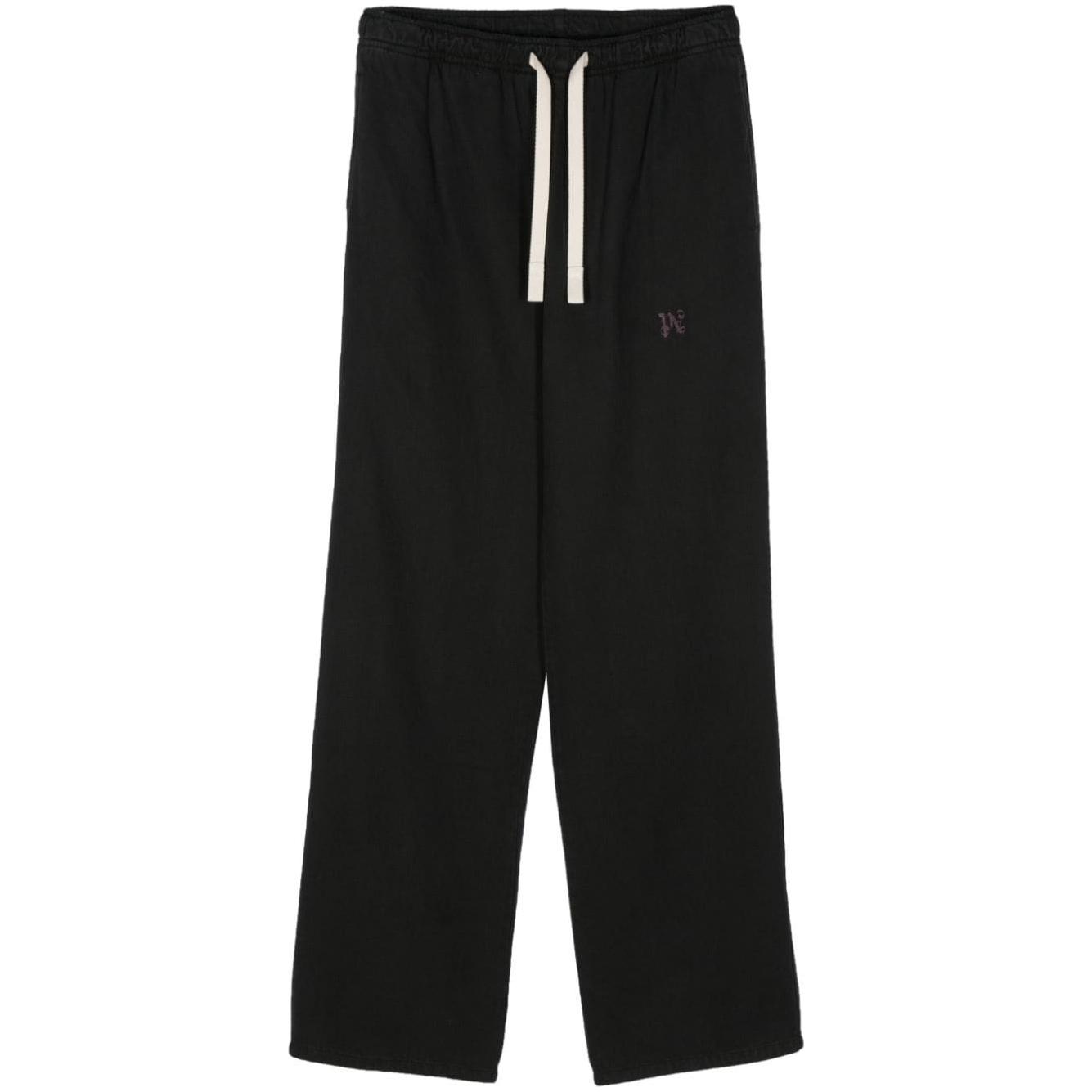 Palm Angels Trousers Black Trousers Palm Angels Black