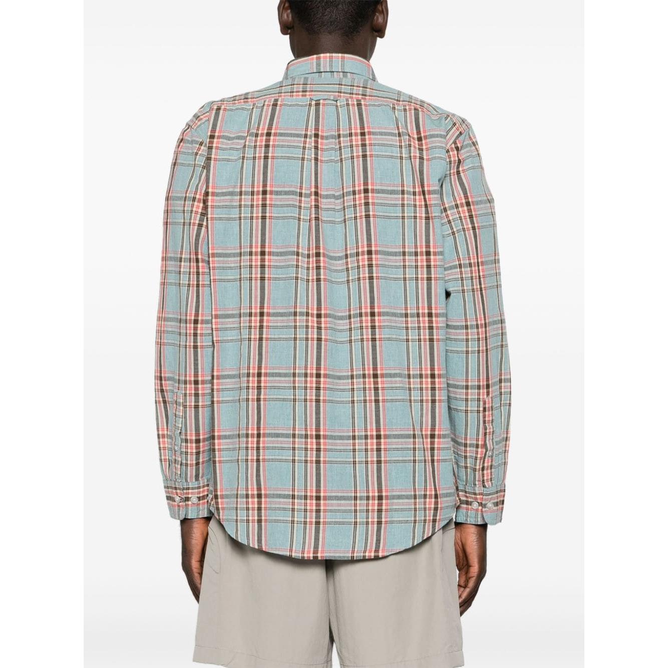 Filson Shirts Clear Blue Shirts Filson Light Gray