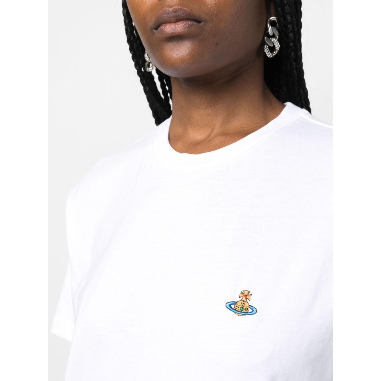 Vivienne Westwood T-shirts and Polos White Topwear Vivienne Westwood Dark Slate Gray