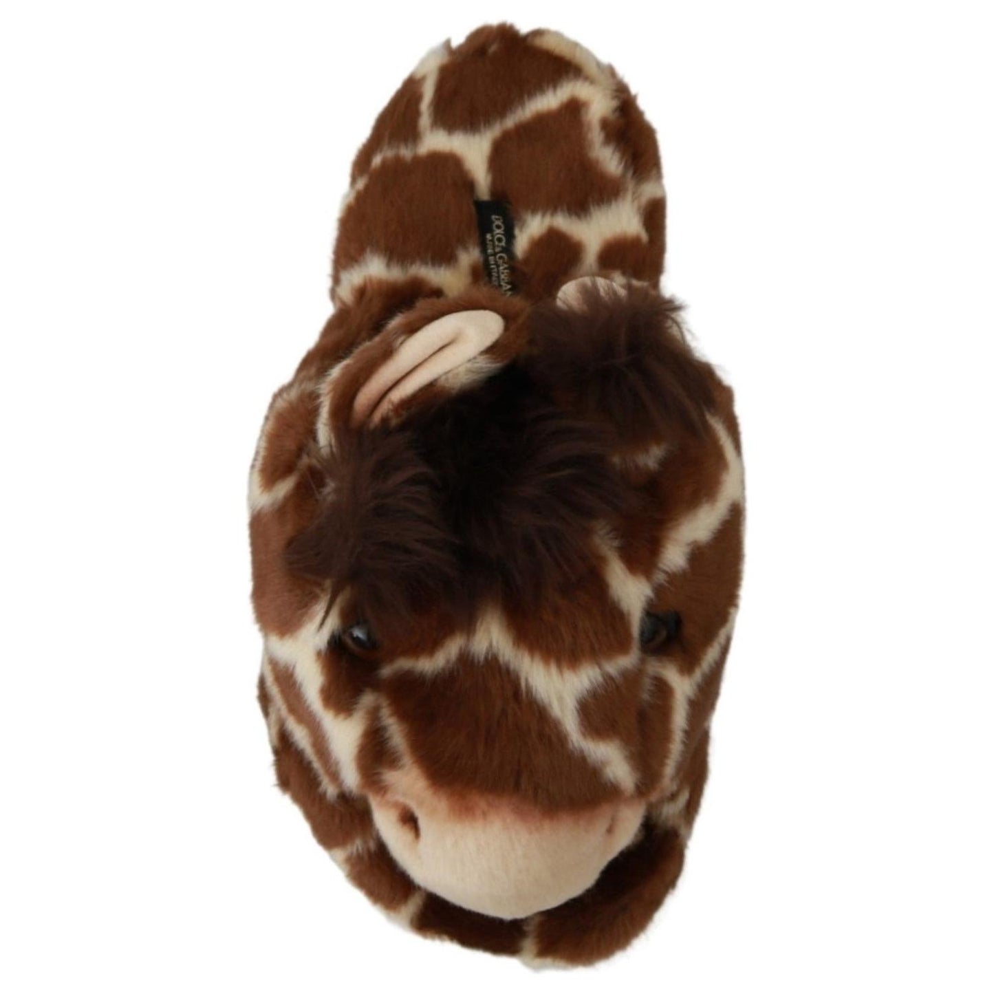 Dolce & Gabbana Elegant Giraffe Pattern Slides for Sophisticated Comfort Dolce & Gabbana Dark Slate Gray