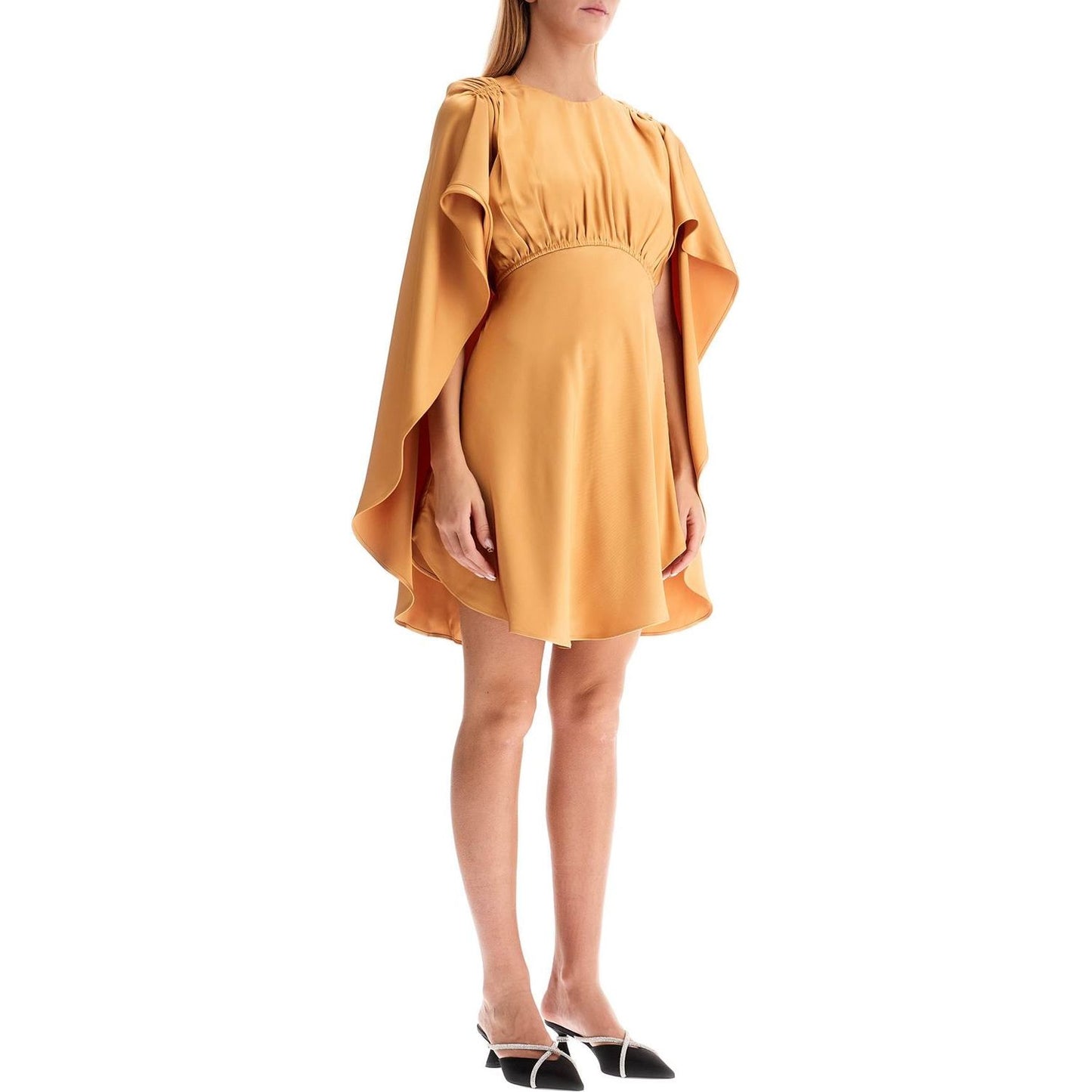 Zimmermann 'eden' mini cape dress