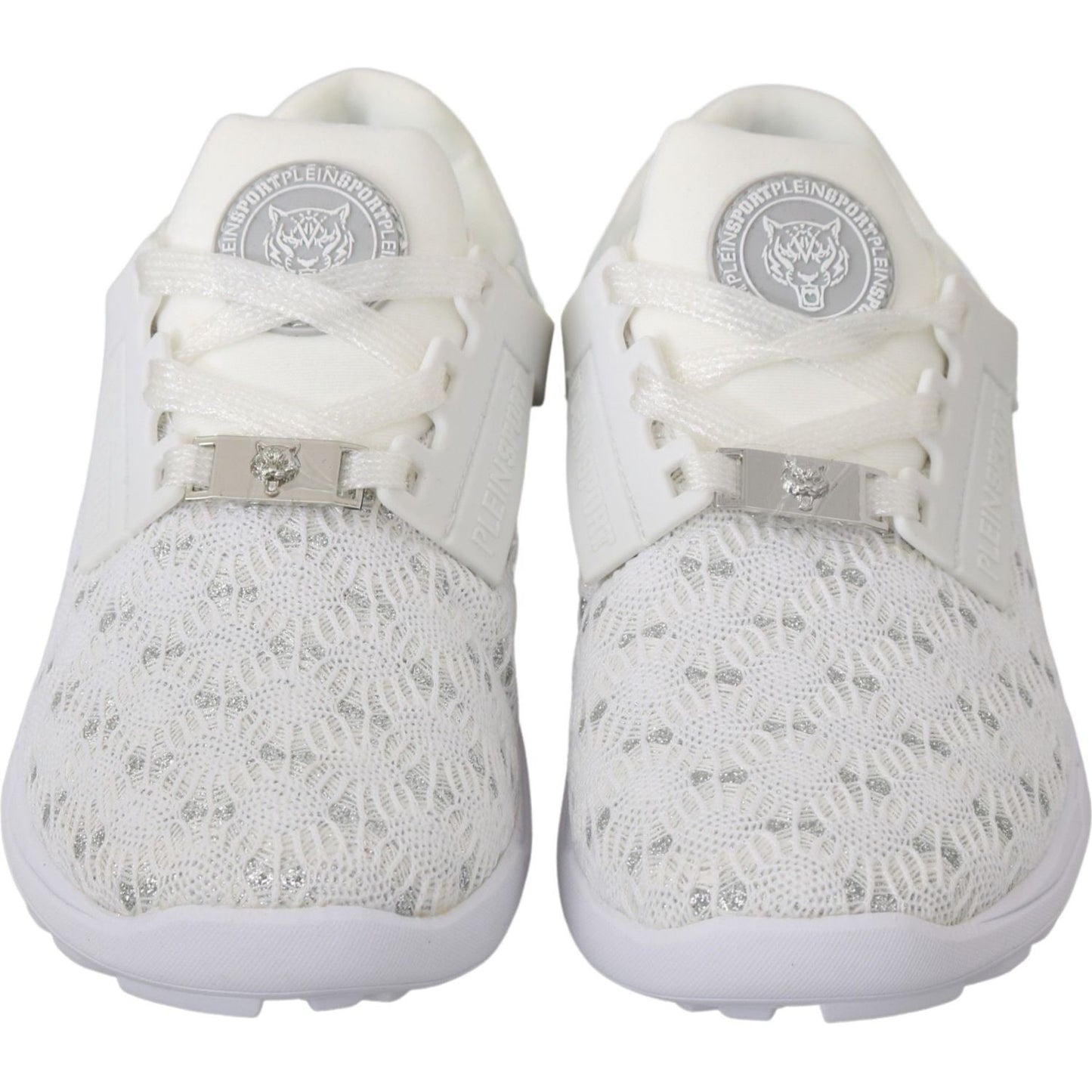 Philipp Plein Trendy White Beth Sneakers for Women WOMAN SNEAKERS Philipp Plein Light Gray