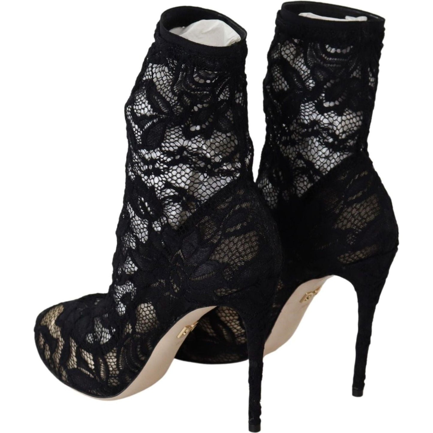 Dolce & Gabbana Black Lace Taormina Pumps Elegance Unleashed Dolce & Gabbana Black