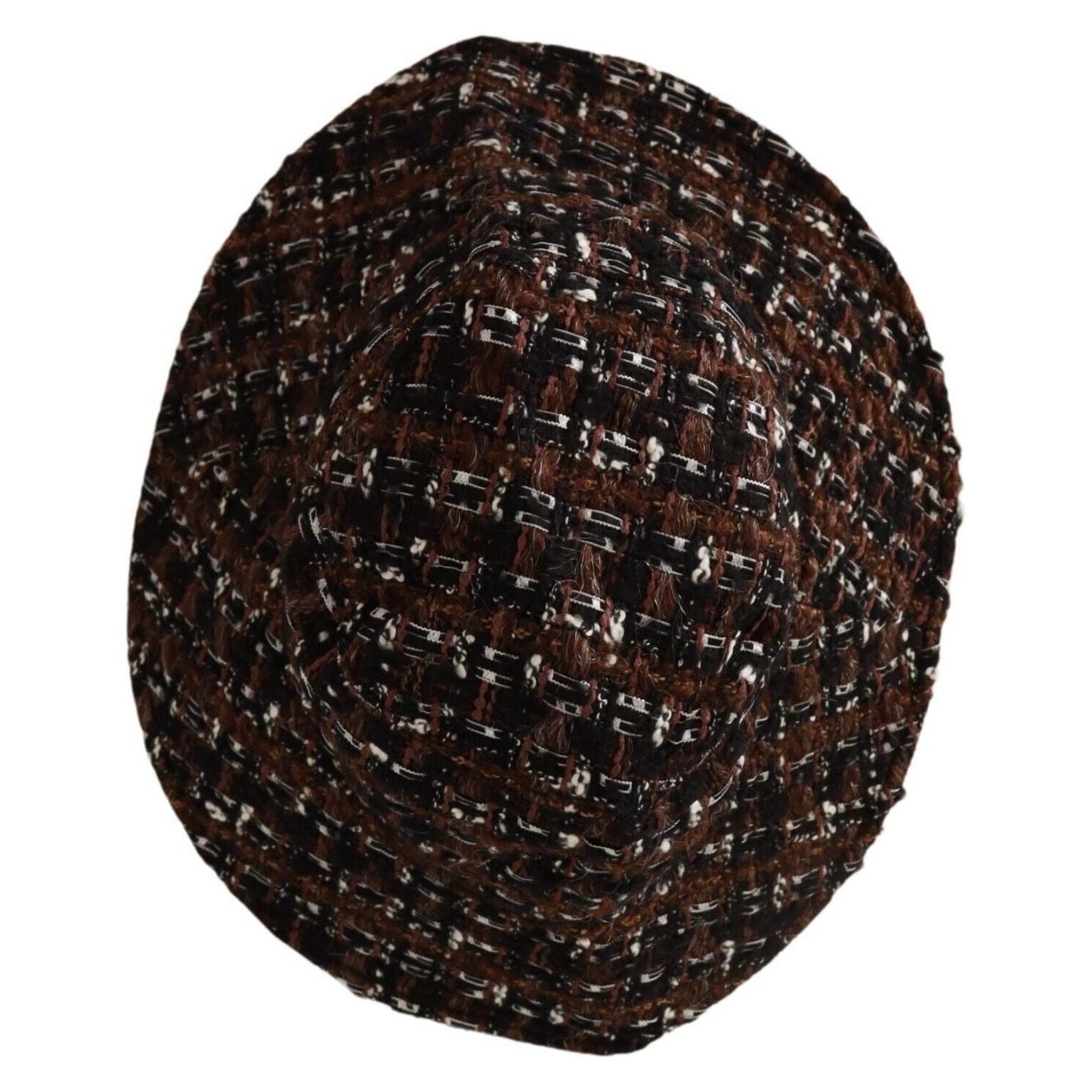 Dolce & Gabbana Elegant Woven Multicolor Bucket Hat Dolce & Gabbana Black