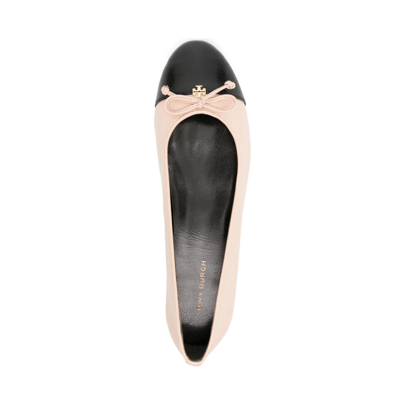 Tory Burch Double-T Ballerinas Flat Shoes Tory Burch Dark Slate Gray