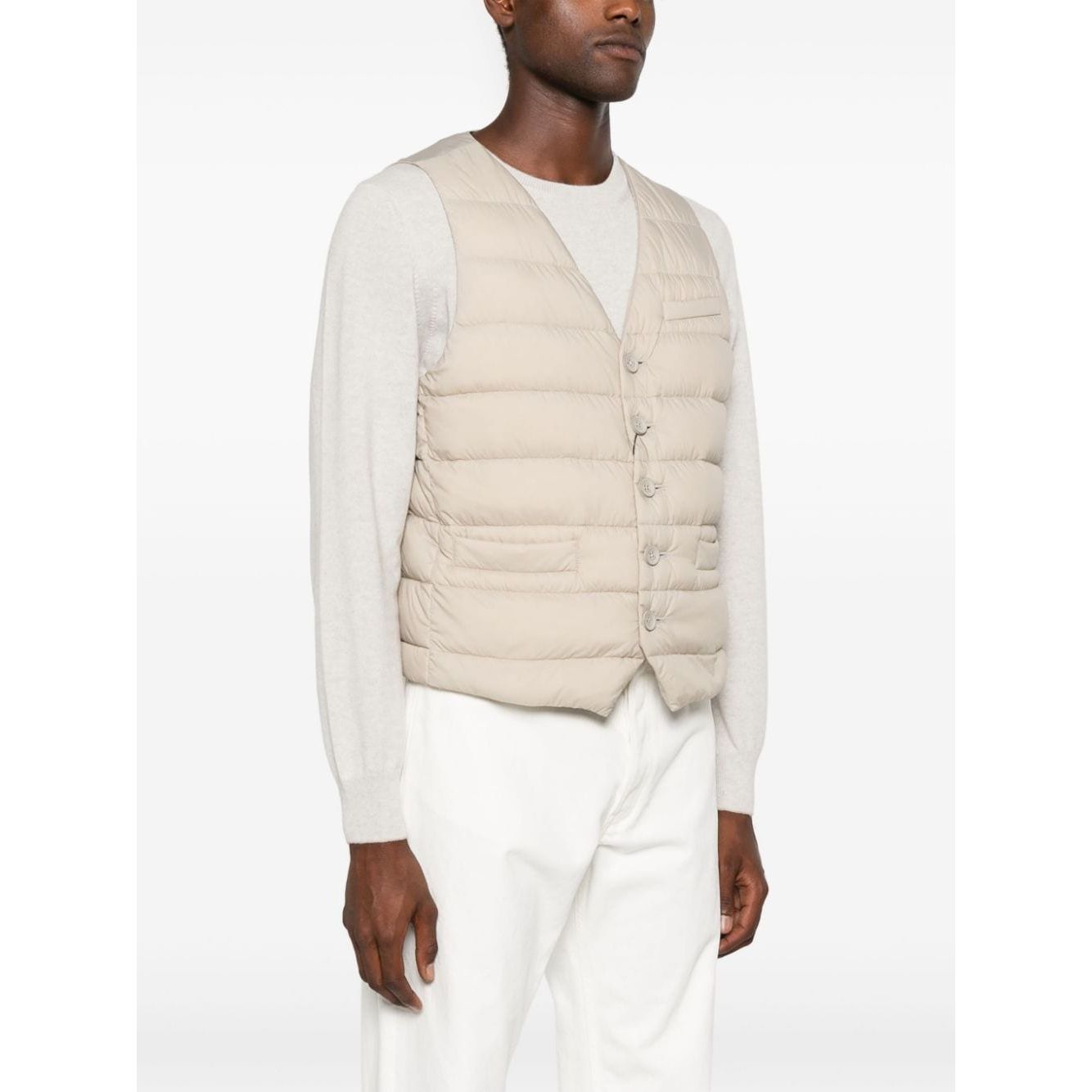 Herno Jackets Beige Vests Herno Beige