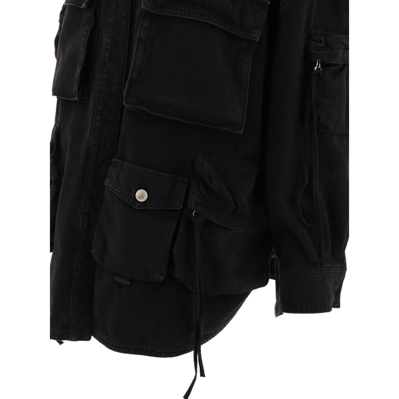 The Attico Coats Black Jackets The Attico Black