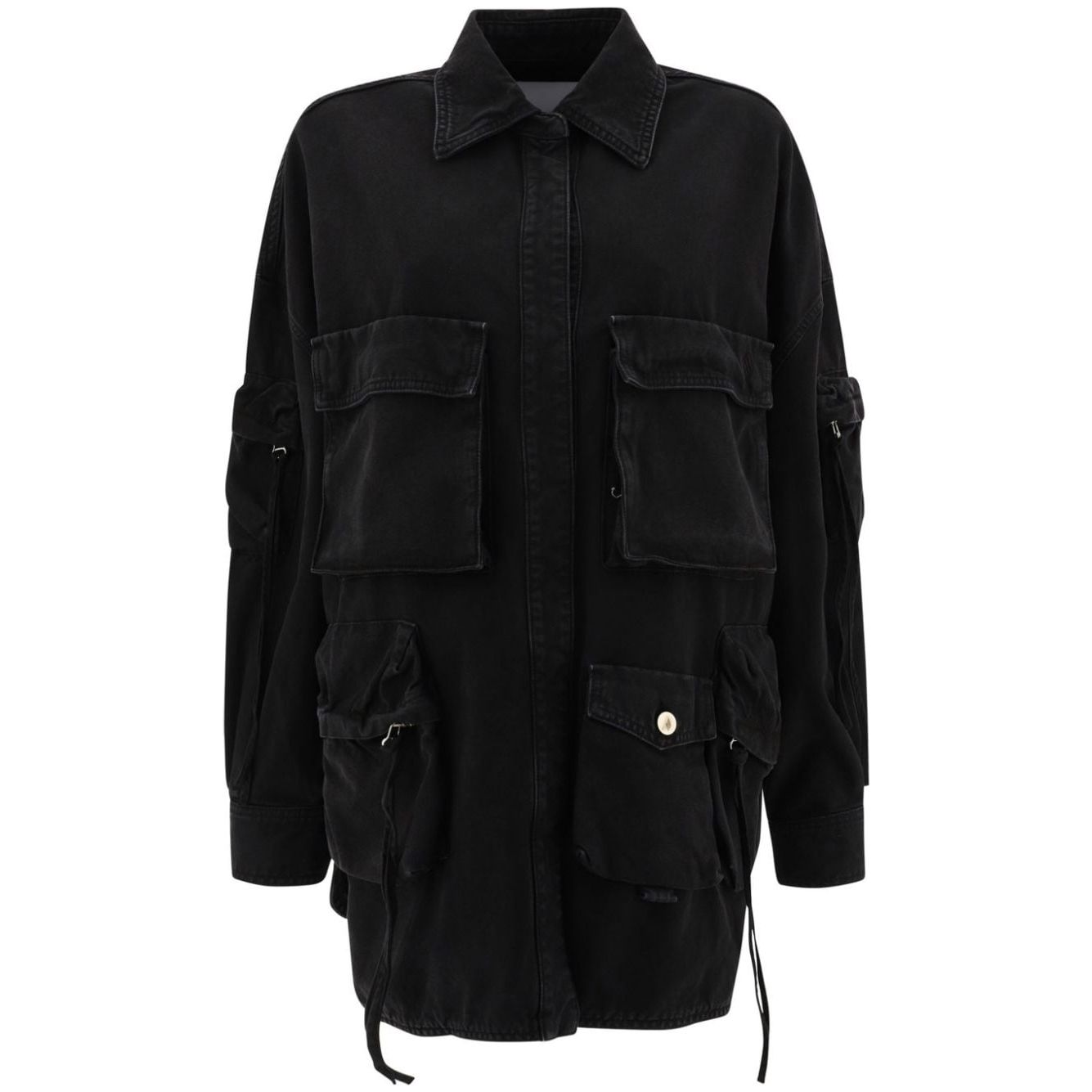 The Attico Coats Black Jackets The Attico Black