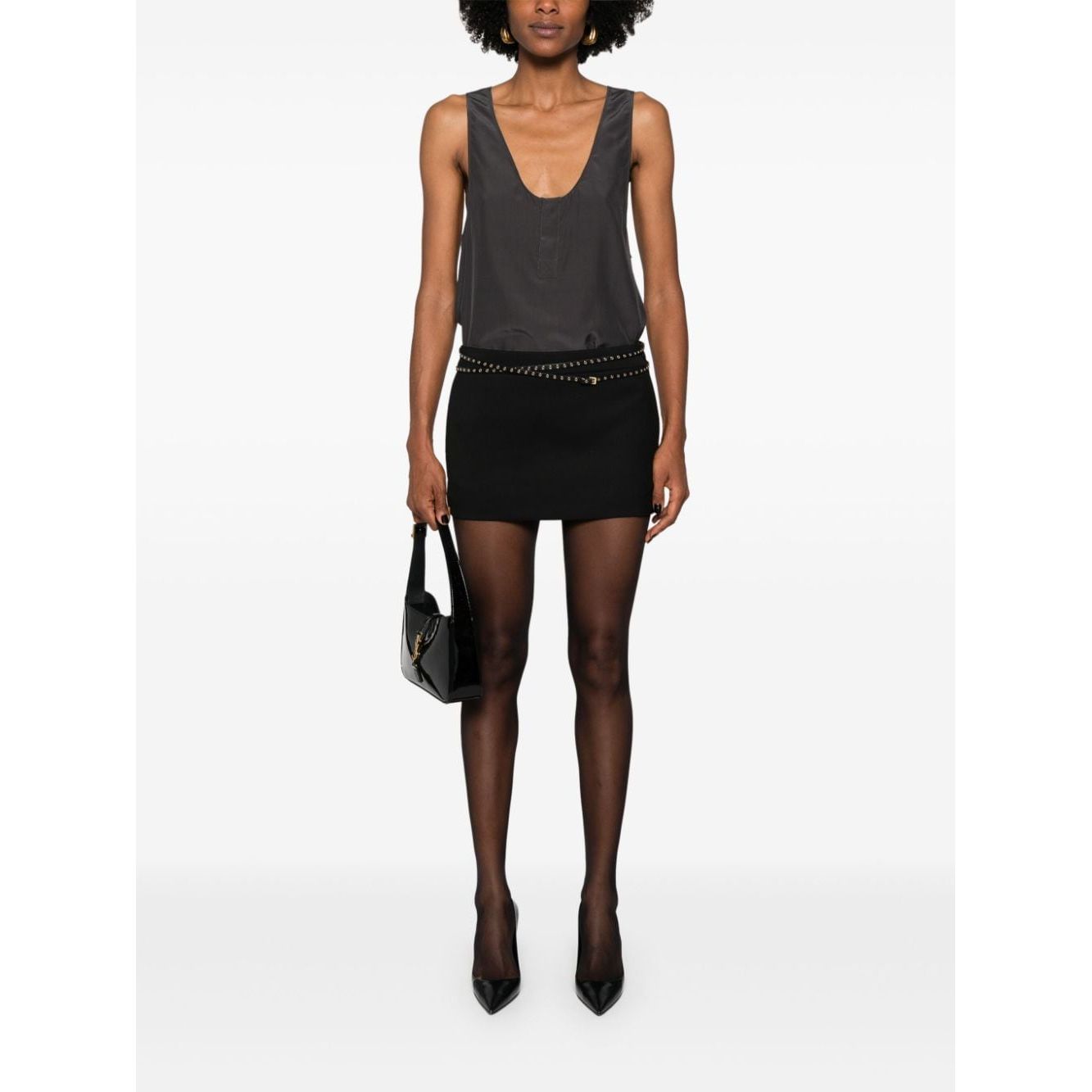 Saint Laurent Top Grey Topwear Saint Laurent Dark Slate Gray
