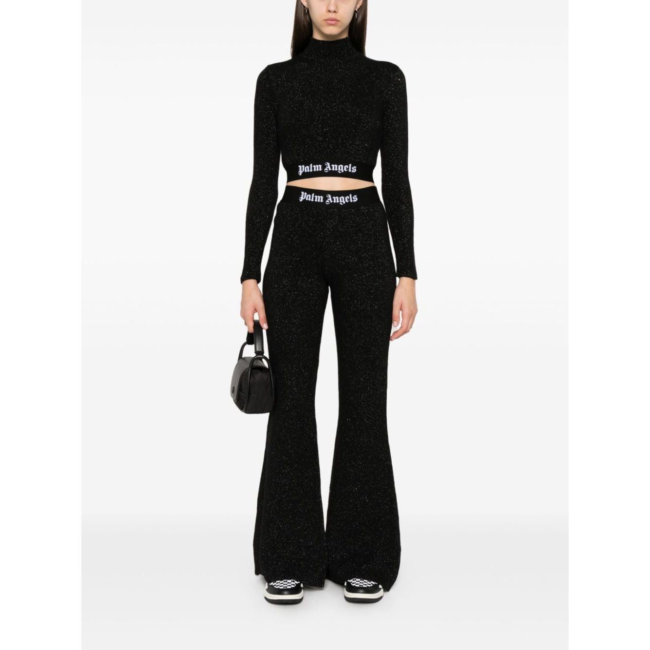 Palm Angels Trousers Black Trousers Palm Angels Black