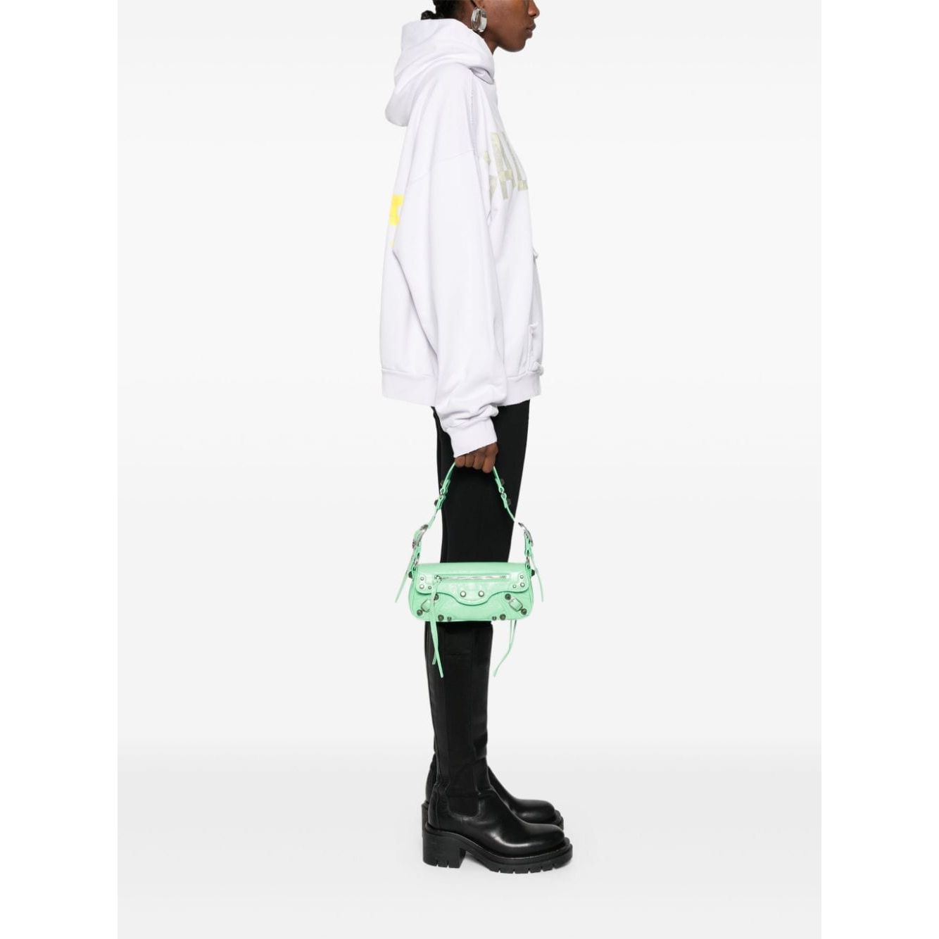 Balenciaga Le Cagole XS shoulder bag Shoulder Balenciaga White Smoke