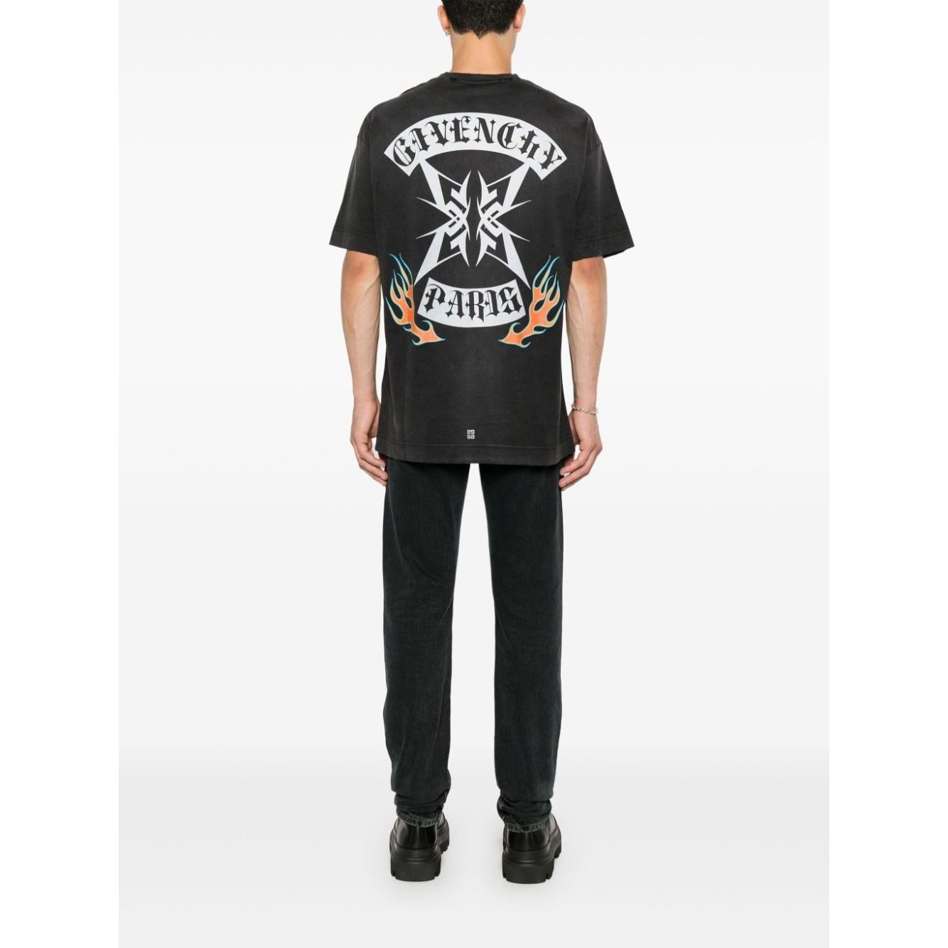 Givenchy T-shirts and Polos Black Topwear Givenchy Dark Slate Gray