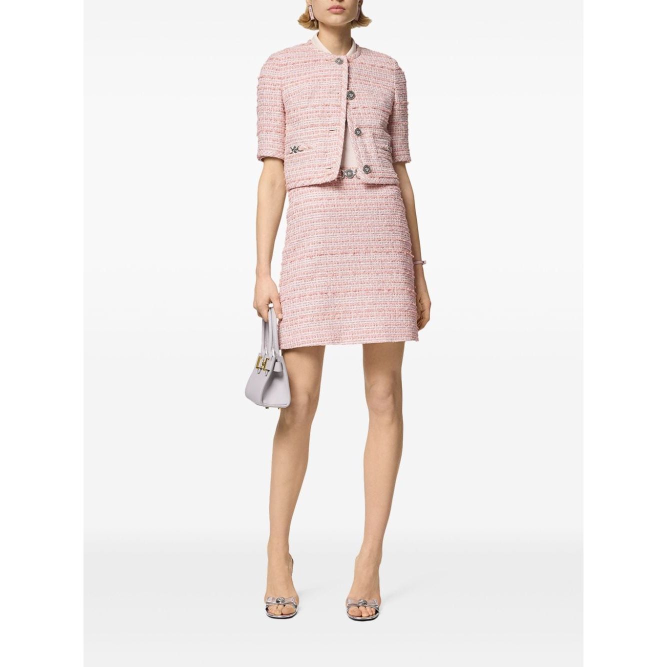 Versace Skirts Pink Skirts Versace White Smoke